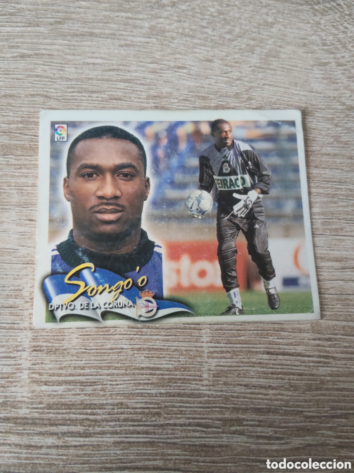 Cromos de f&uacute;tbol: Songo'o Deportivo de la Coru&ntilde;a liga 2000 2001 00 01 ediciones este