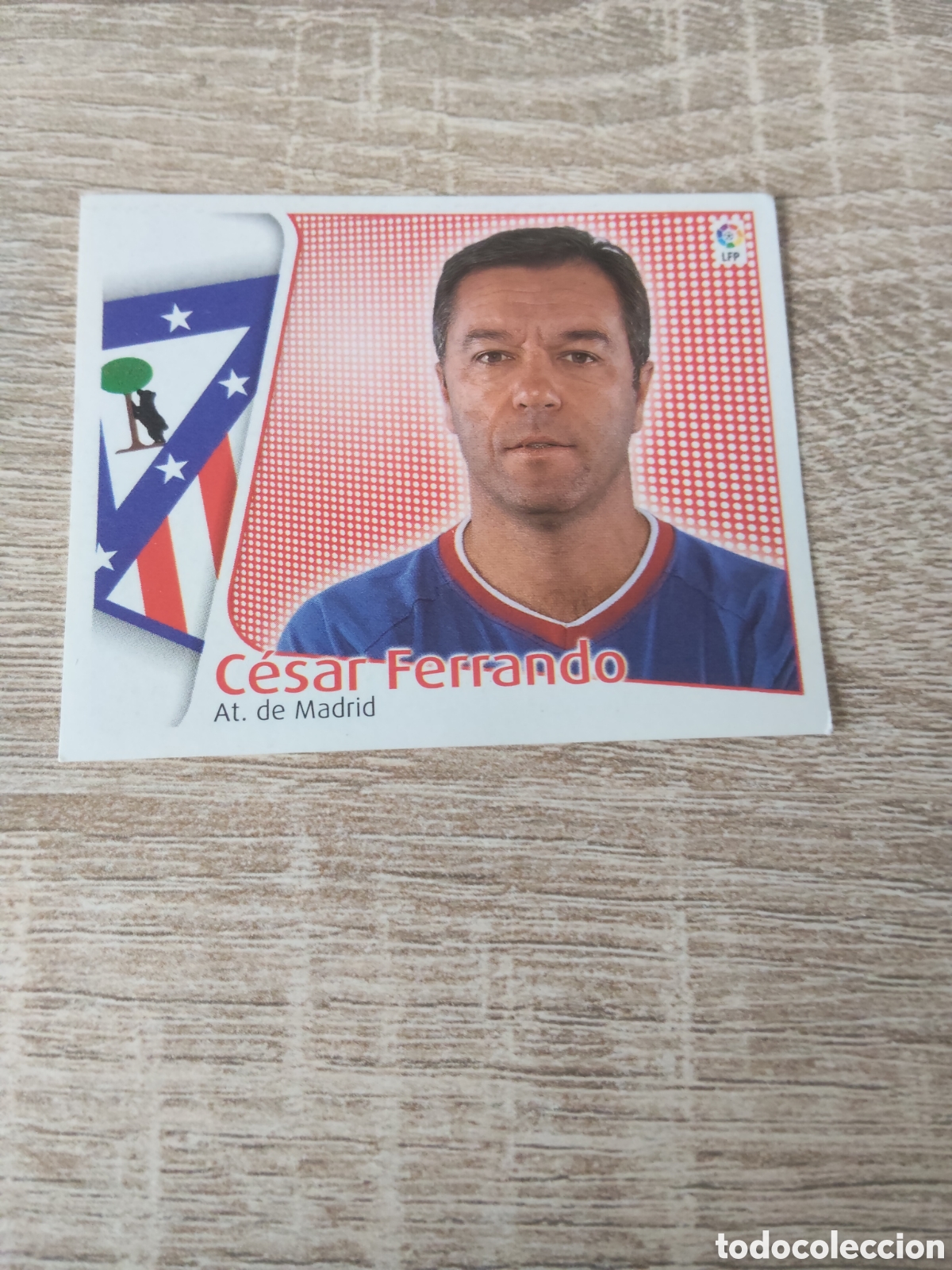 Cromos de f&uacute;tbol: Cesar Ferrando Atl&eacute;tico de Madrid liga 2004 2005 04 05 ediciones este