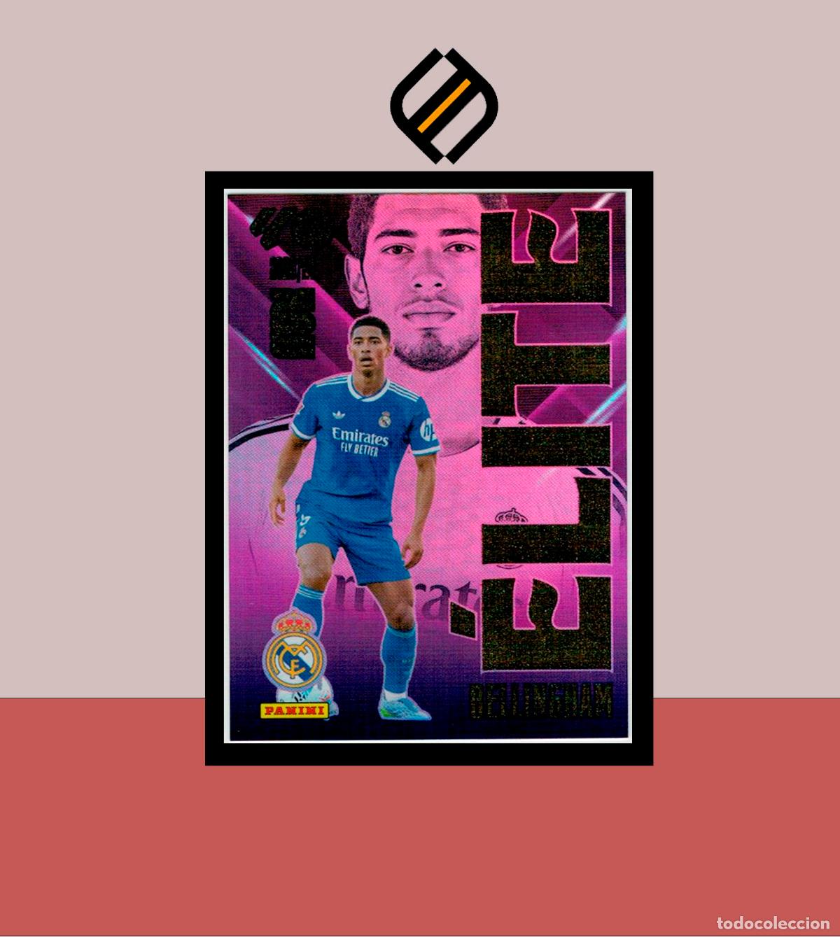 Cromos de f&uacute;tbol: MEGACRACKS 2026 2027 26 27 PANINI N&ordm; 2 BELLINGHAM REAL MADRID &Eacute;LITE COLECCI&Oacute;N ALB&Uacute;M MGK