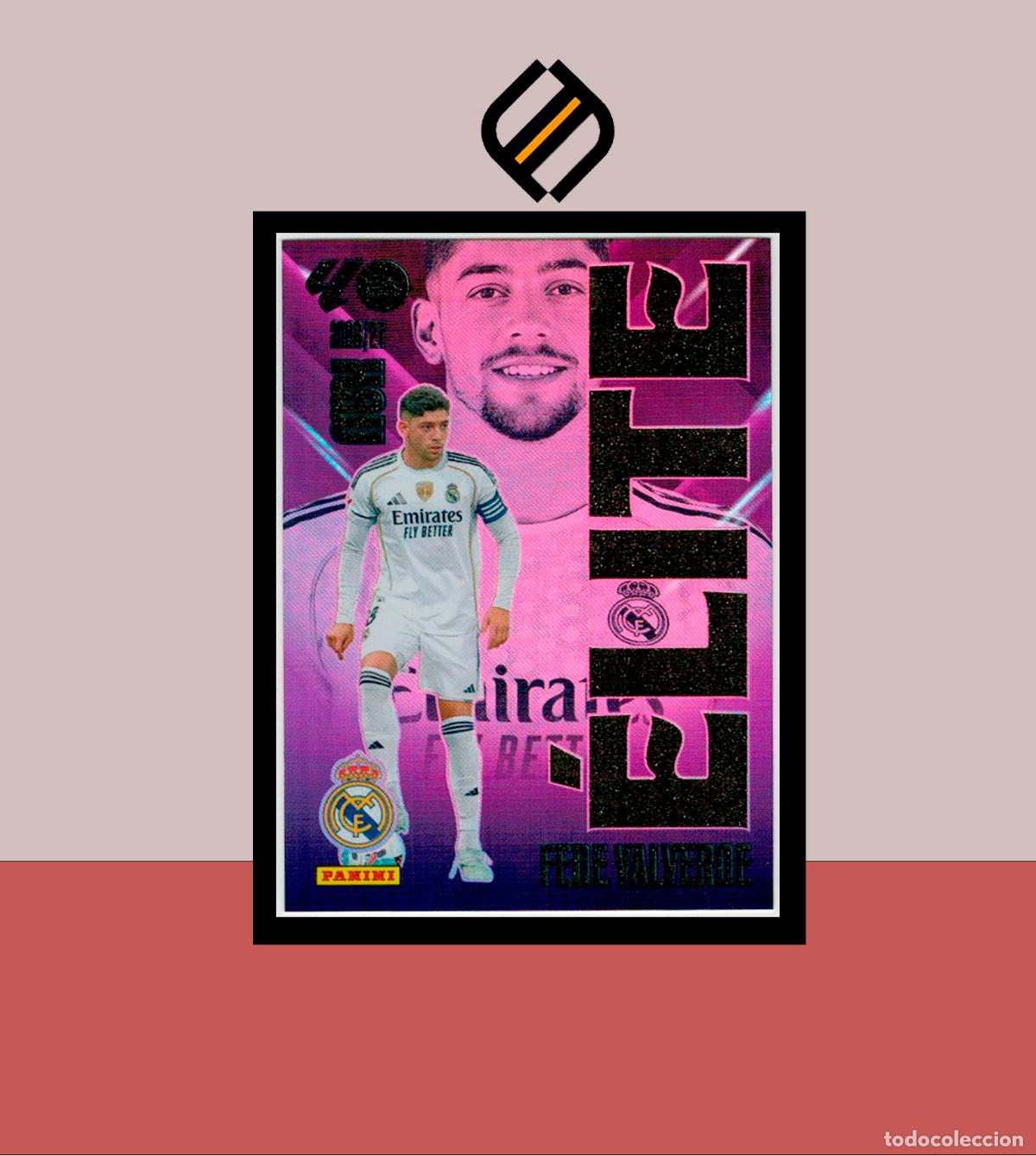 Cromos de f&uacute;tbol: MEGACRACKS 2026 2027 26 27 PANINI N&ordm; 5 FEDE VALVERDE REAL MADRID &Eacute;LITE COLECCI&Oacute;N ALB&Uacute;M MGK