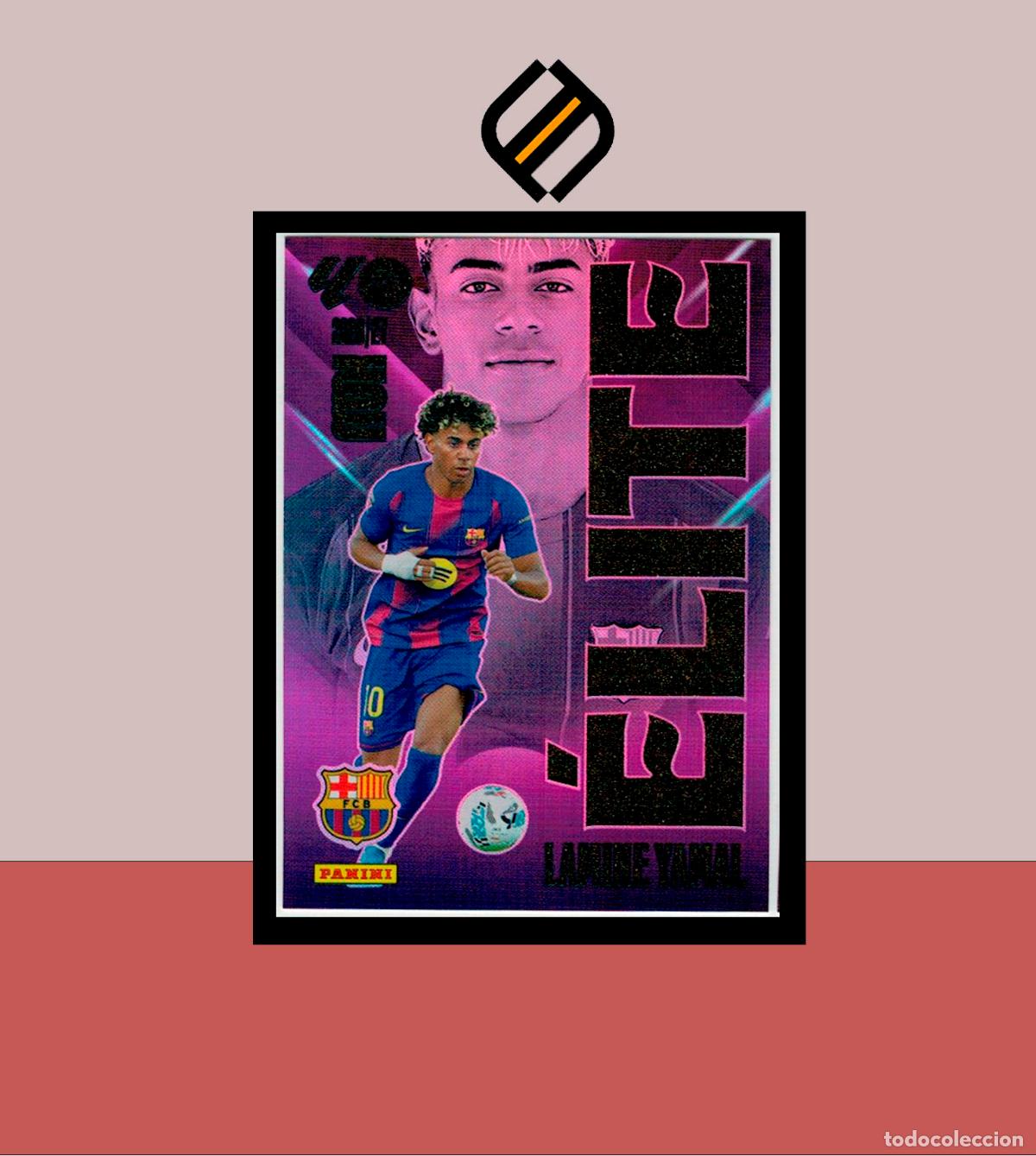 Cromos de f&uacute;tbol: MEGACRACKS 2026 2027 26 27 PANINI N&ordm; 9 LAMINE YAMAL BARCELONA BAR&Ccedil;A &Eacute;LITE COLECCI&Oacute;N ALB&Uacute;M MGK