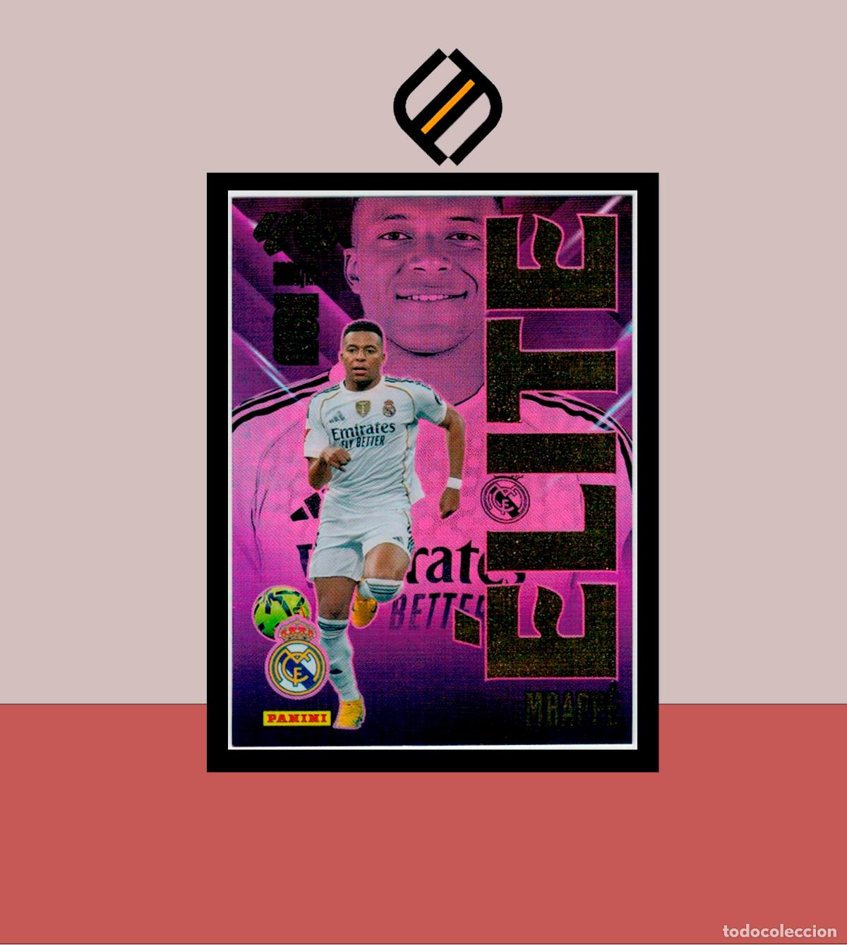 Cromos de f&uacute;tbol: MEGACRACKS 2026 2027 26 27 PANINI N&ordm; 10 MBAPP&Eacute; REAL MADRID &Eacute;LITE COLECCI&Oacute;N ALB&Uacute;M MGK