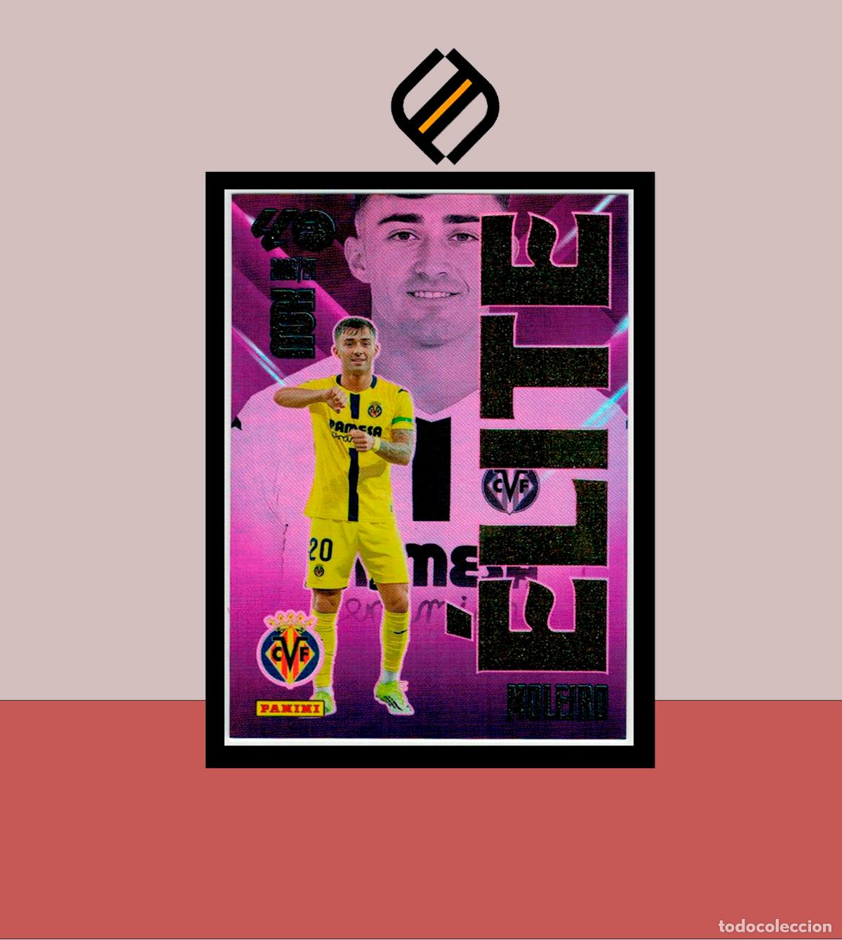 Cromos de f&uacute;tbol: MEGACRACKS 2026 2027 26 27 PANINI N&ordm; 11 MOLEIRO VILLARREAL CF &Eacute;LITE COLECCI&Oacute;N ALB&Uacute;M MGK