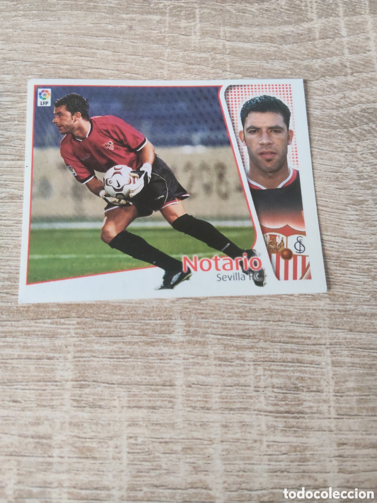 Cromos de f&uacute;tbol: Notario Sevilla liga 2004 2005 04 05 ediciones este