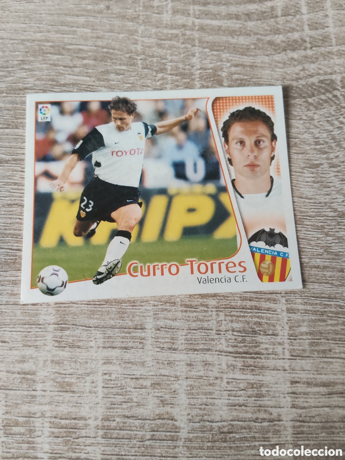 Cromos de f&uacute;tbol: Curro Torres Valencia liga 2004 2005 04 05 ediciones este