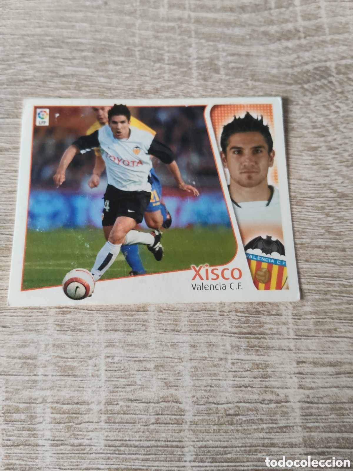 Cromos de f&uacute;tbol: Xisco Valencia liga 2004 2005 04 05 ediciones este