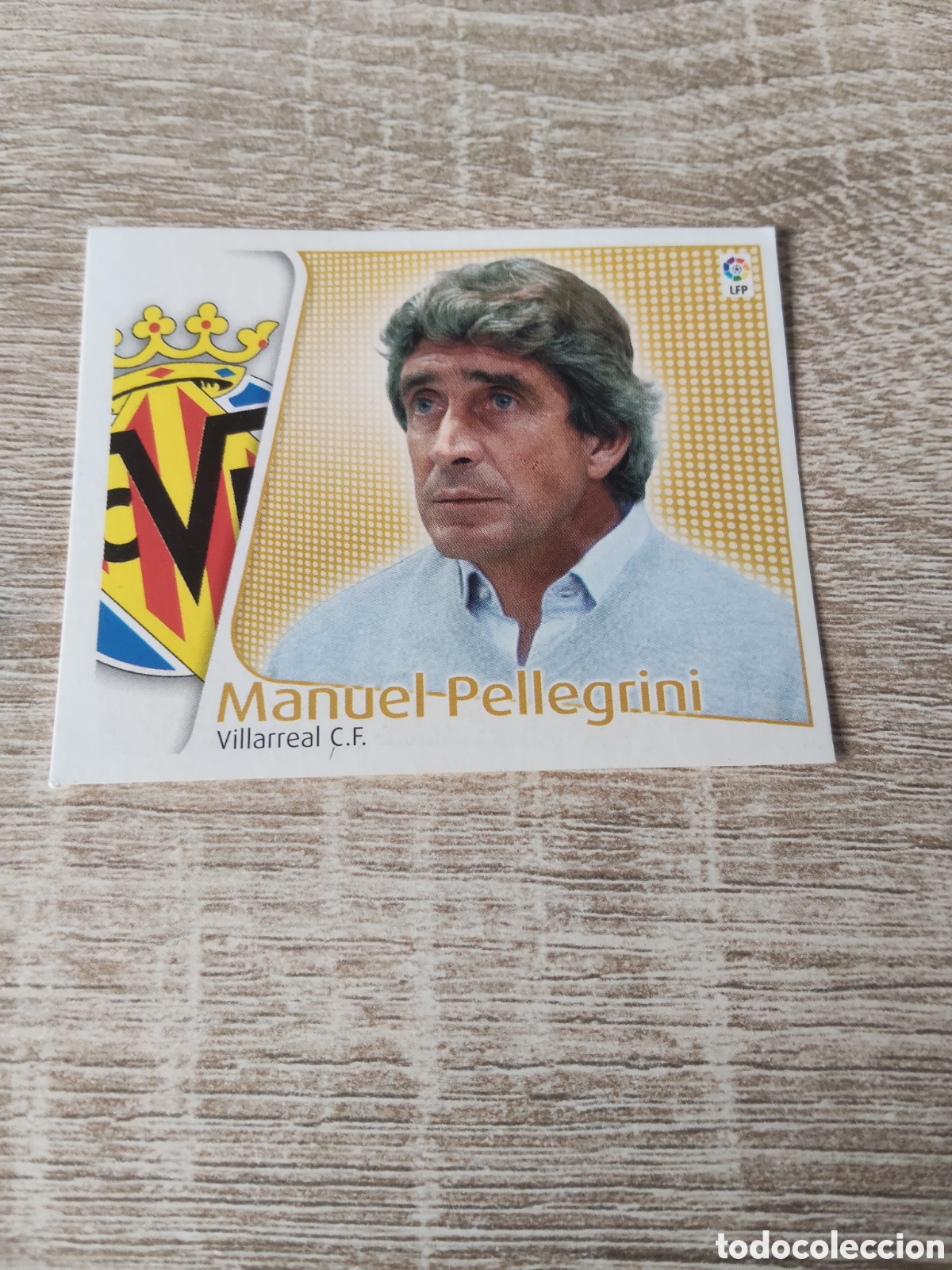 Cromos de f&uacute;tbol: Manuel Pellegrini Villarreal liga 2004 2005 04 05 ediciones este