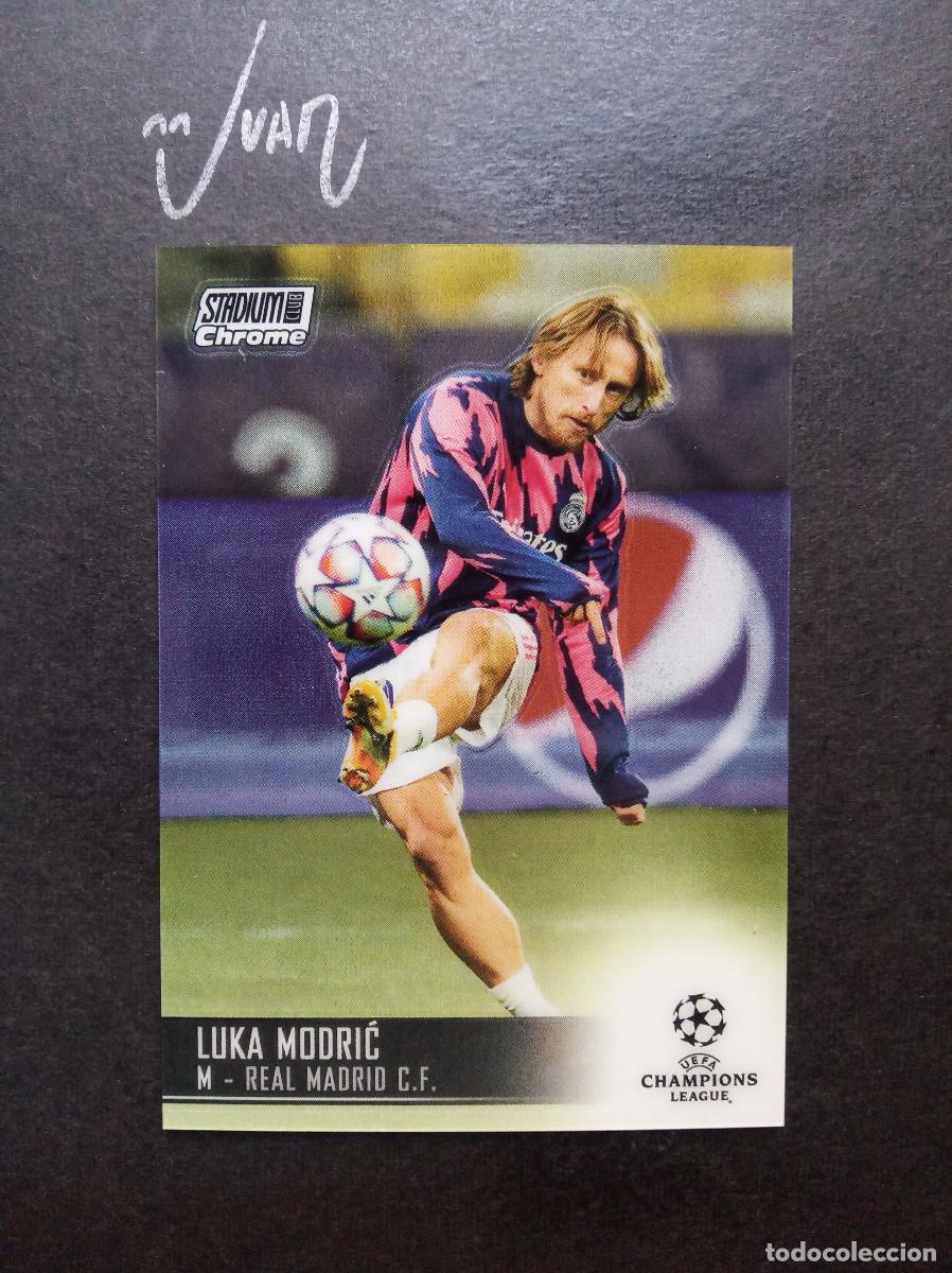 Cromos de f&uacute;tbol: N&ordm; 79 MODRIC REAL MADRID CROACIA ⚽ TOPPS &reg; CHROME STADIUM CLUB UCL UEFA CHAMPIONS 2020 2021 20 21