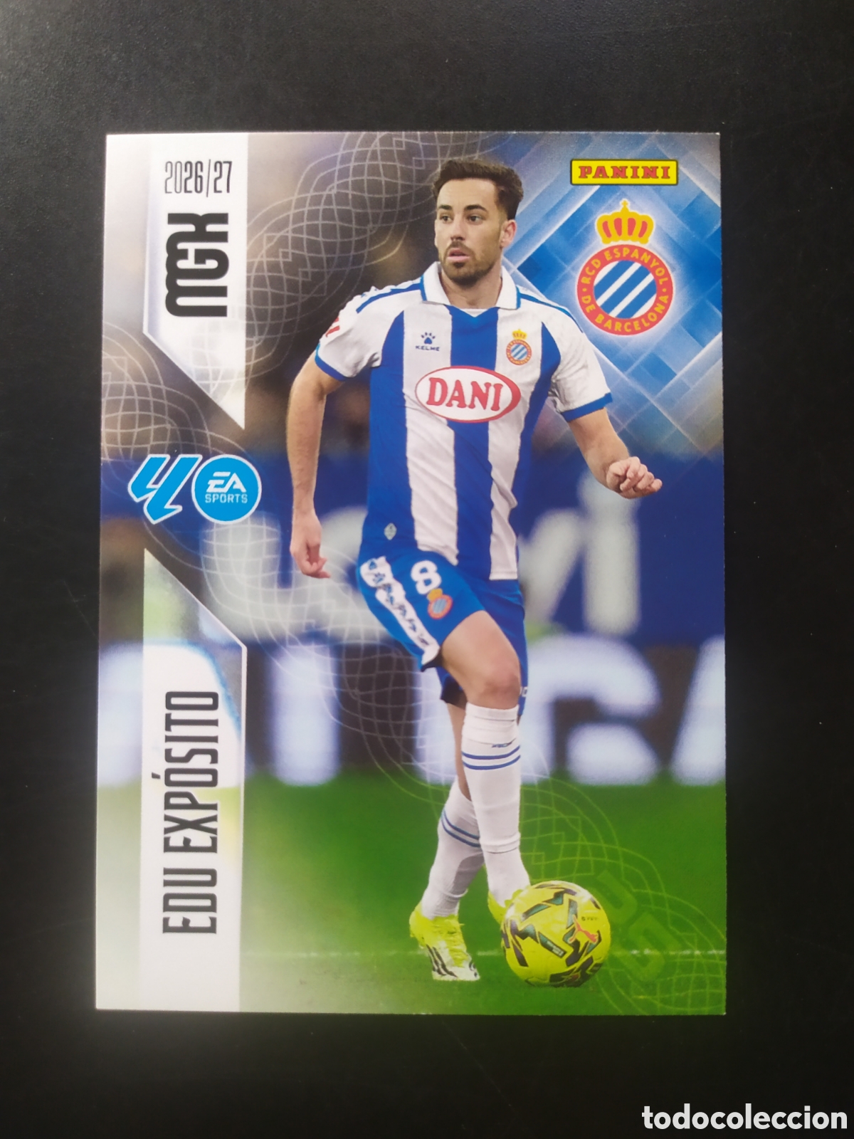 Cromos de f&uacute;tbol: Megacracks 2026 2027 26 27 panini Edu Exposito n&deg; 174 Espanyol