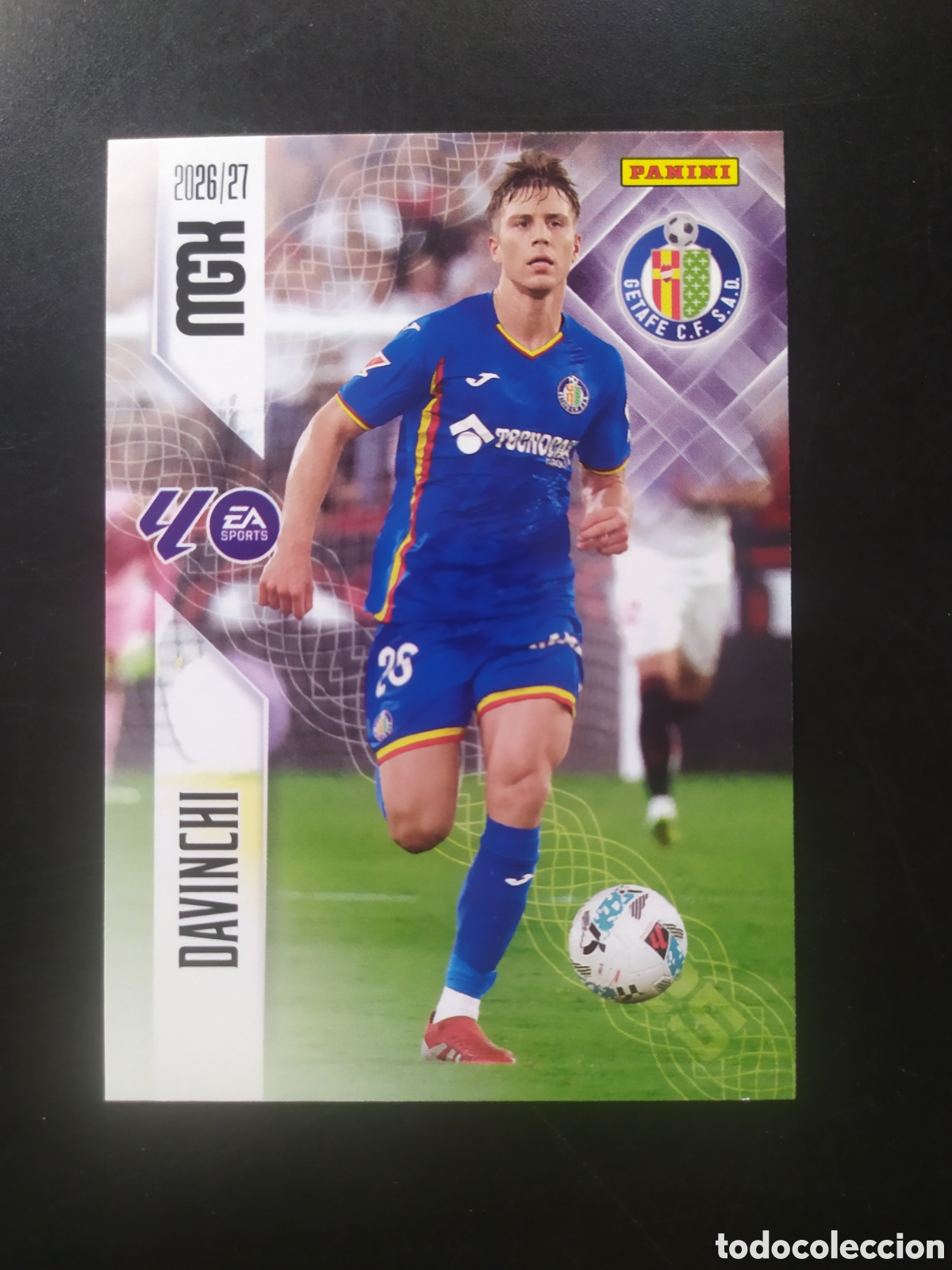Cromos de f&uacute;tbol: Megacracks 2026 2027 26 27 panini Davinchi n&deg; 189 Getafe