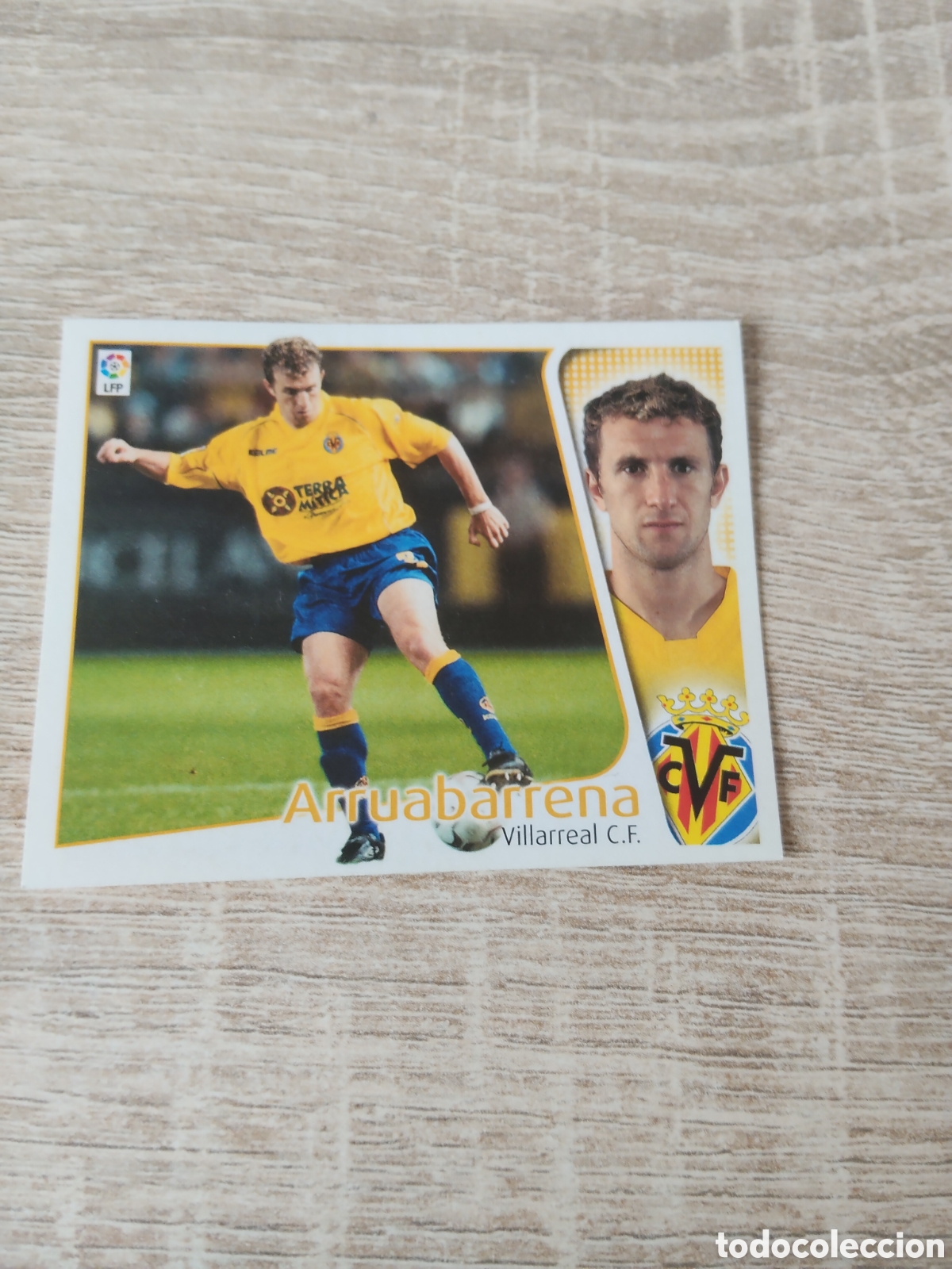 Cromos de f&uacute;tbol: Arruabarrena Villarreal liga 2004 2005 04 05 ediciones este
