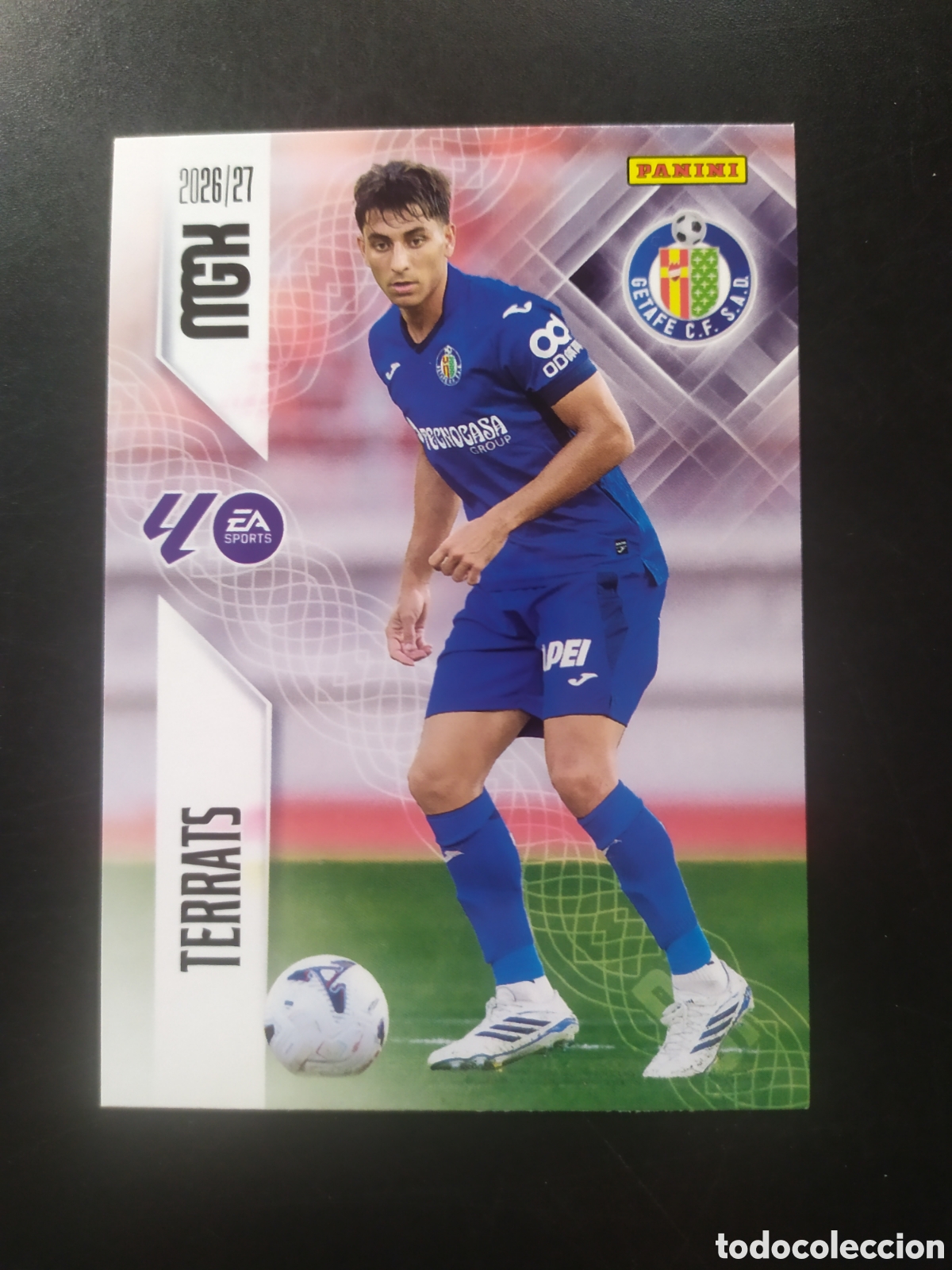 Cromos de f&uacute;tbol: Megacracks 2026 2027 26 27 panini Terrats n&deg; 193 Getafe