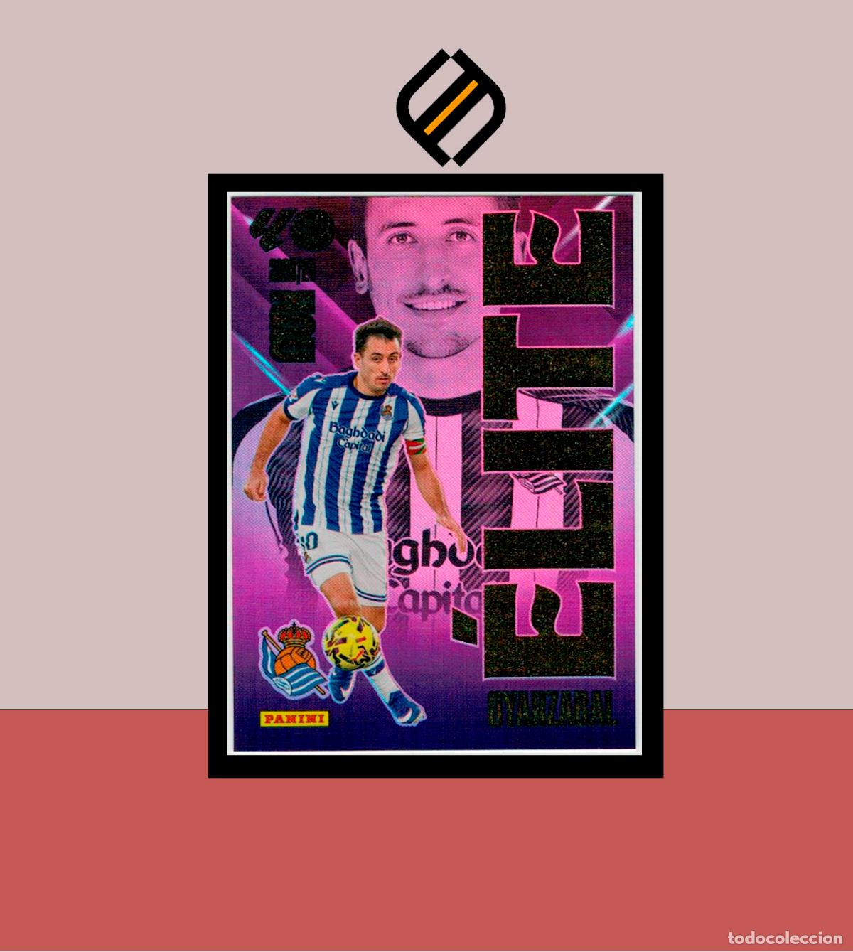 Cromos de f&uacute;tbol: MEGACRACKS 2026 2027 26 27 PANINI N&ordm; 13 OYARZABAL REAL SOCIEDAD &Eacute;LITE COLECCI&Oacute;N ALB&Uacute;M MGK