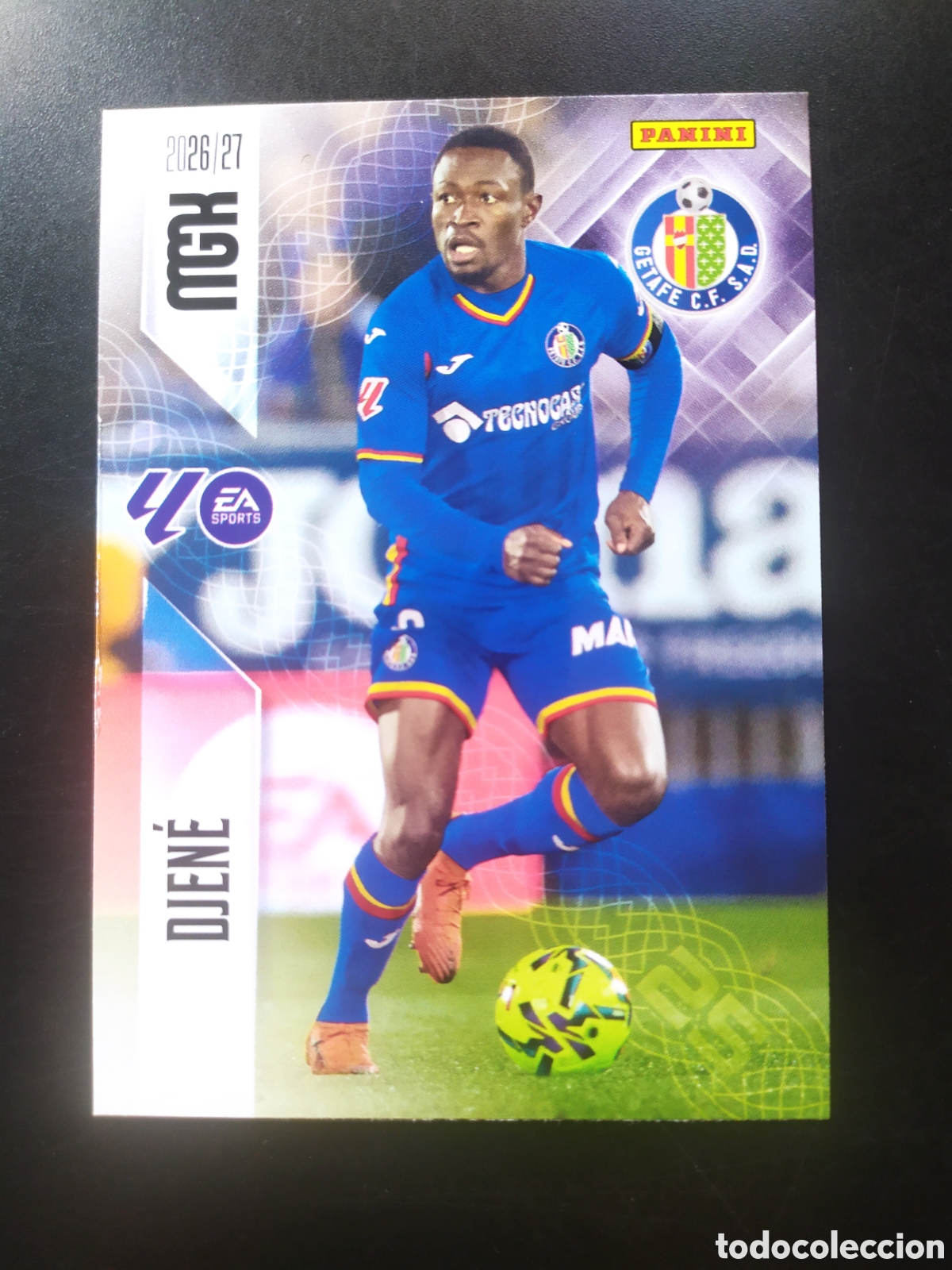 Cromos de f&uacute;tbol: Megacracks 2026 2027 26 27 panini Djene n&deg; 185 Getafe