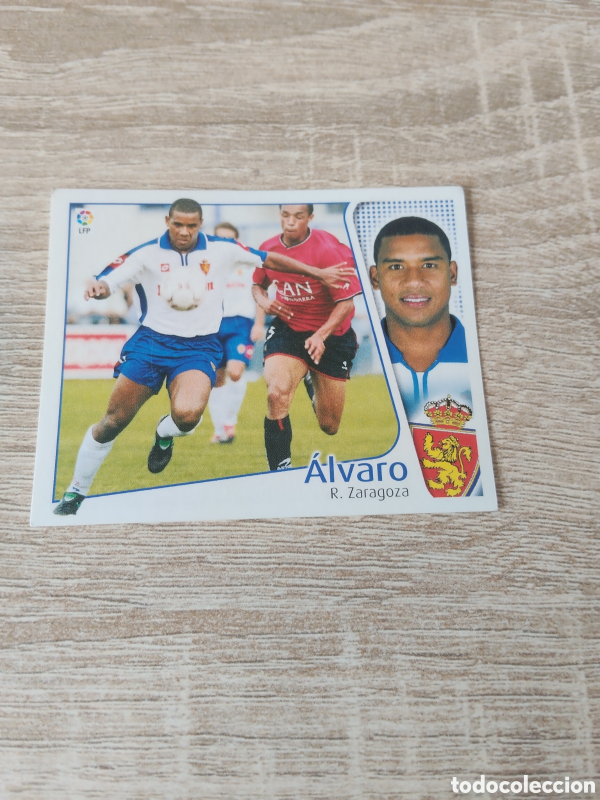 Cromos de f&uacute;tbol: &Aacute;lvaro Real Zaragoza liga 2004 2005 04 05 ediciones este