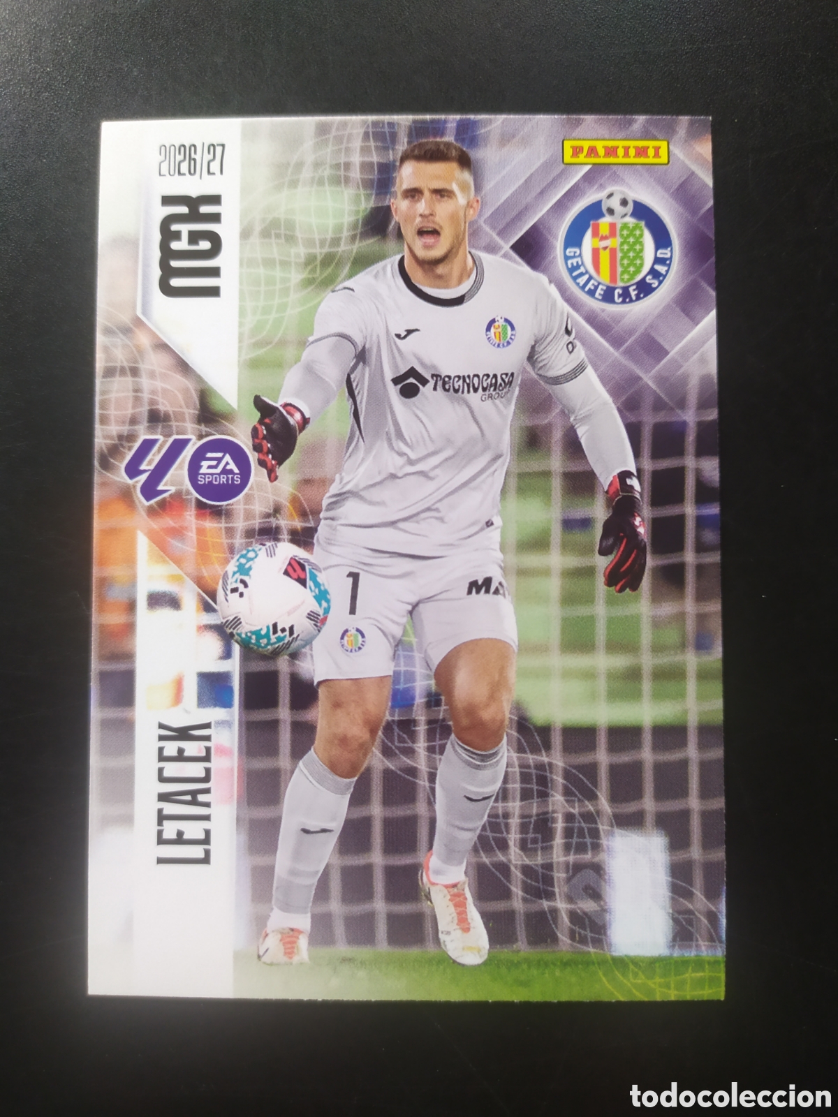 Cromos de f&uacute;tbol: Megacracks 2026 2027 26 27 panini Letacek n&deg; 183 Getafe