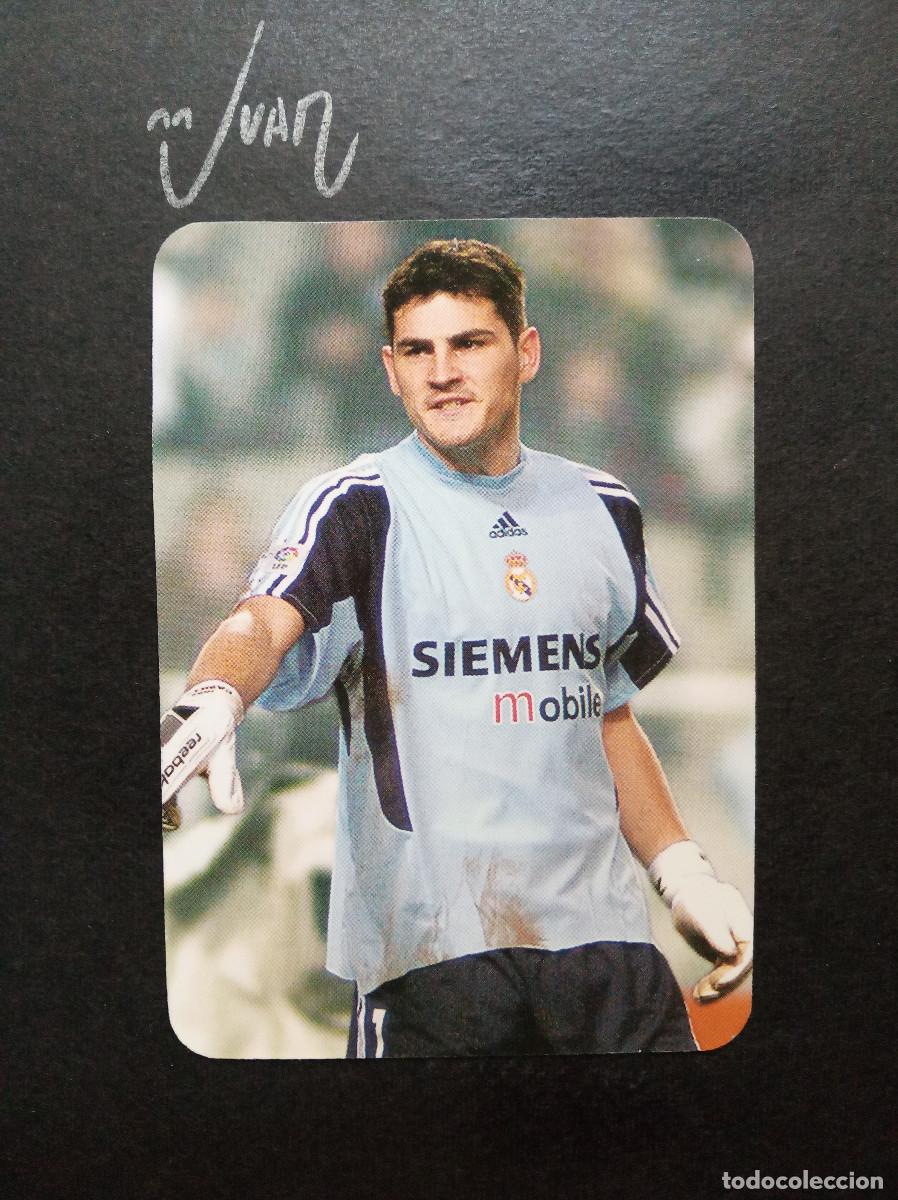 Cromos de f&uacute;tbol: N&ordm; 54 EL MEJOR MATE CASILLAS REAL MADRID ESPA&Ntilde;A ⚽ MUNDICROMO &reg; 2005 2006 FICHAS LIGA 05 06