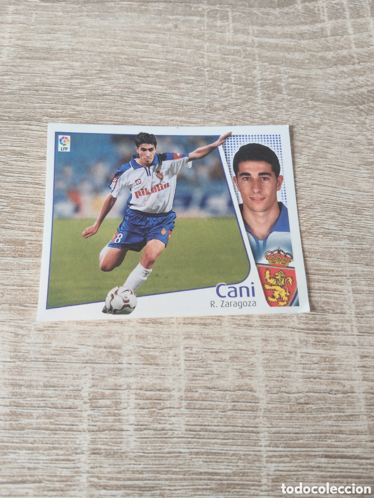 Cromos de f&uacute;tbol: Cani Real Zaragoza liga 2004 2005 04 05 ediciones este