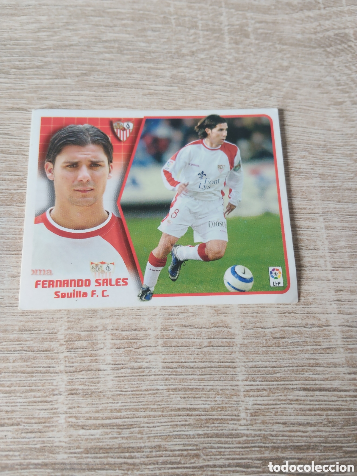 Cromos de f&uacute;tbol: Fernando Sales Sevilla liga 2005 2006 05 06 ediciones este