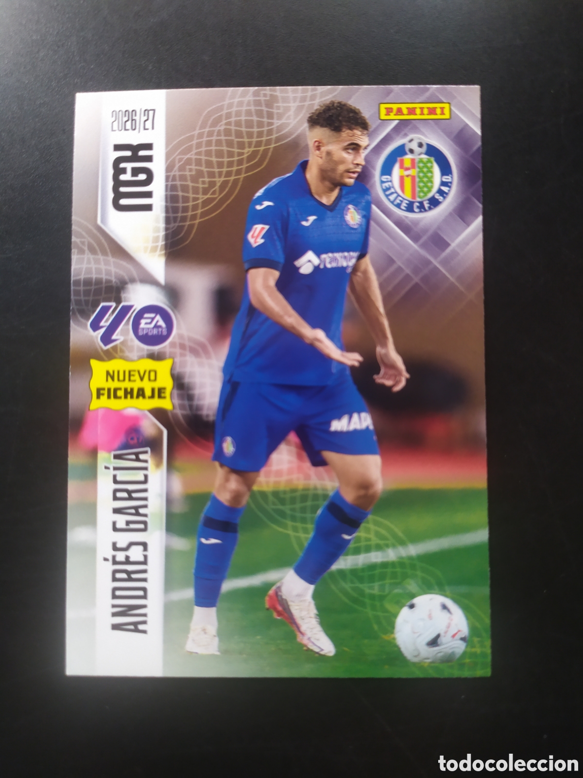 Cromos de f&uacute;tbol: Megacracks 2026 2027 26 27 panini Andr&eacute;s Garc&iacute;a fichaje n&deg; 474 Getafe