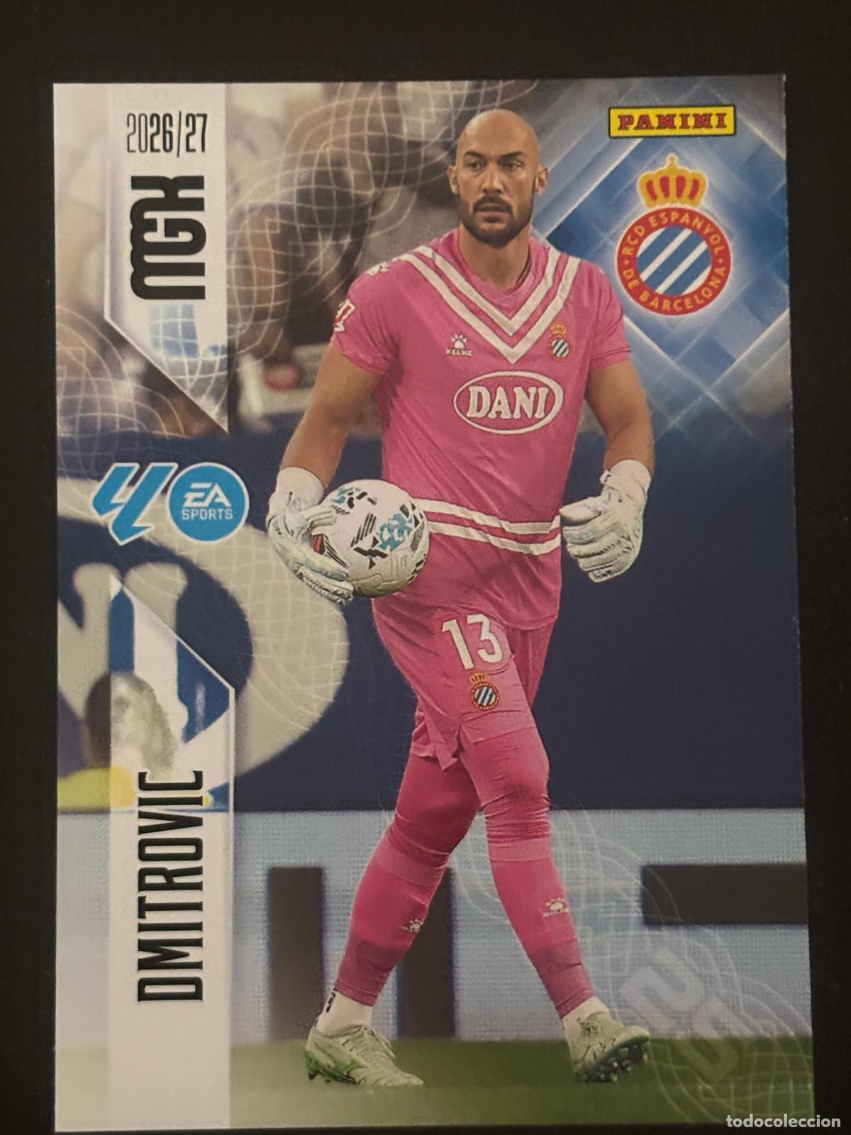 Cromos de f&uacute;tbol: 164 DIMITROVIC ESPANYOL MEGACRACKS MGK 26-27 2026-2027 PANINI LIGA