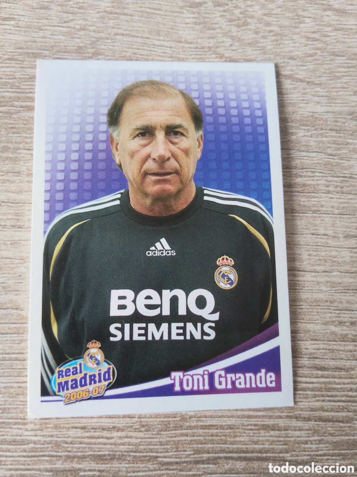 Cromos de f&uacute;tbol: Panini Real Madrid liga 2006 2007 06 07 18 Toni Grande