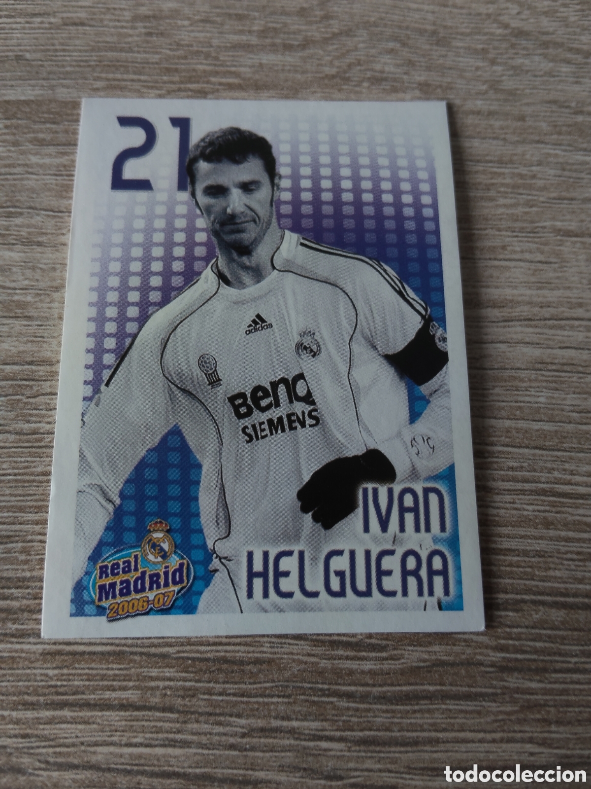 Cromos de f&uacute;tbol: Panini Real Madrid liga 2006 2007 06 07 60 Iv&aacute;n Helguera