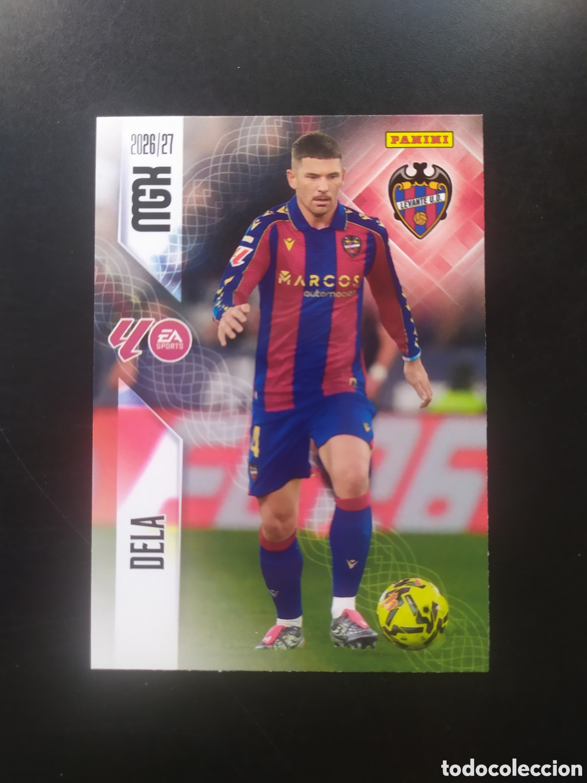 Cromos de f&uacute;tbol: Megacracks 2026 2027 26 27 panini Dela n&deg; 203 Levante