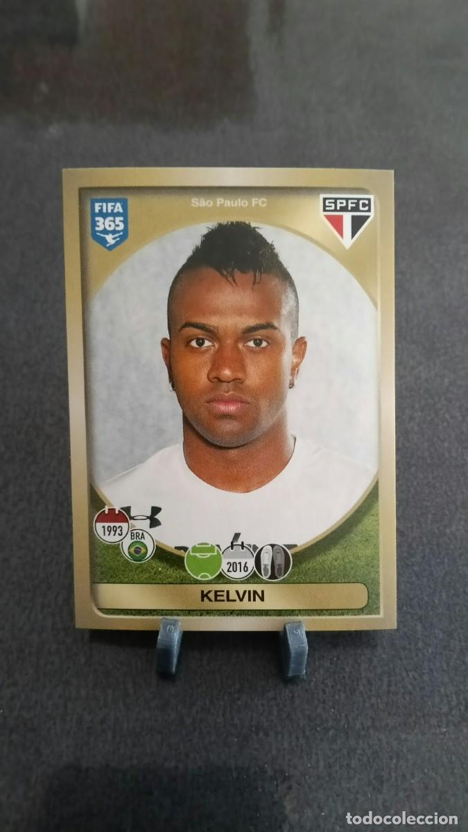 Cromos de f&uacute;tbol: Kelvin 639 Sao Paulo 2016 2017 Fifa 365 Sin Pegar