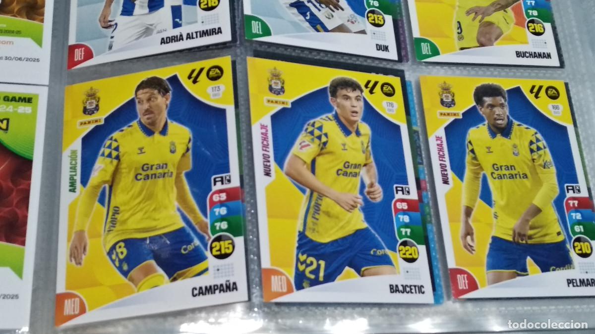 Cromos de f&uacute;tbol: 173 BIS CAMPA&Ntilde;A UD LAS PALMAS AMPLIACION FICHAS ALBUM ADRENALYN XL 2024 2025 24 25