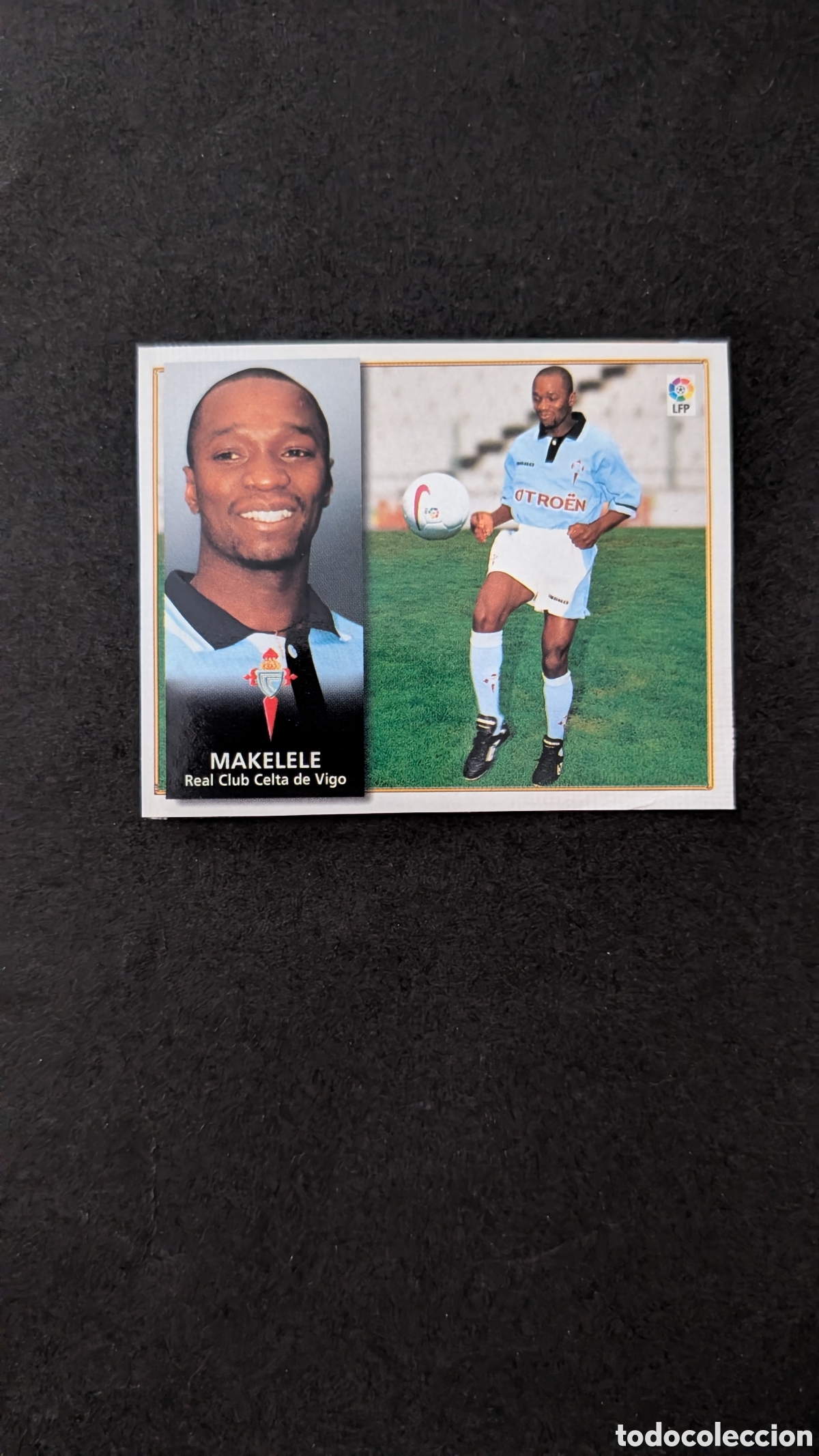 Fu&szlig;ball-Sticker: MAKELELE CELTA COLOCA LIGA ESTE 1998/99 98 99 RECORTADO