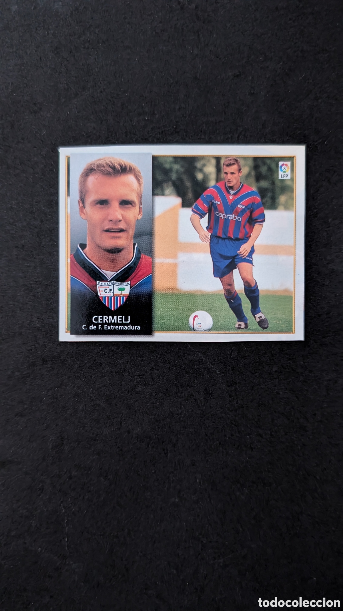 Cromos de f&uacute;tbol: CERMELJ EXTREMADURA COLOCA LIGA ESTE 1998/99 98 99 RECORTADO