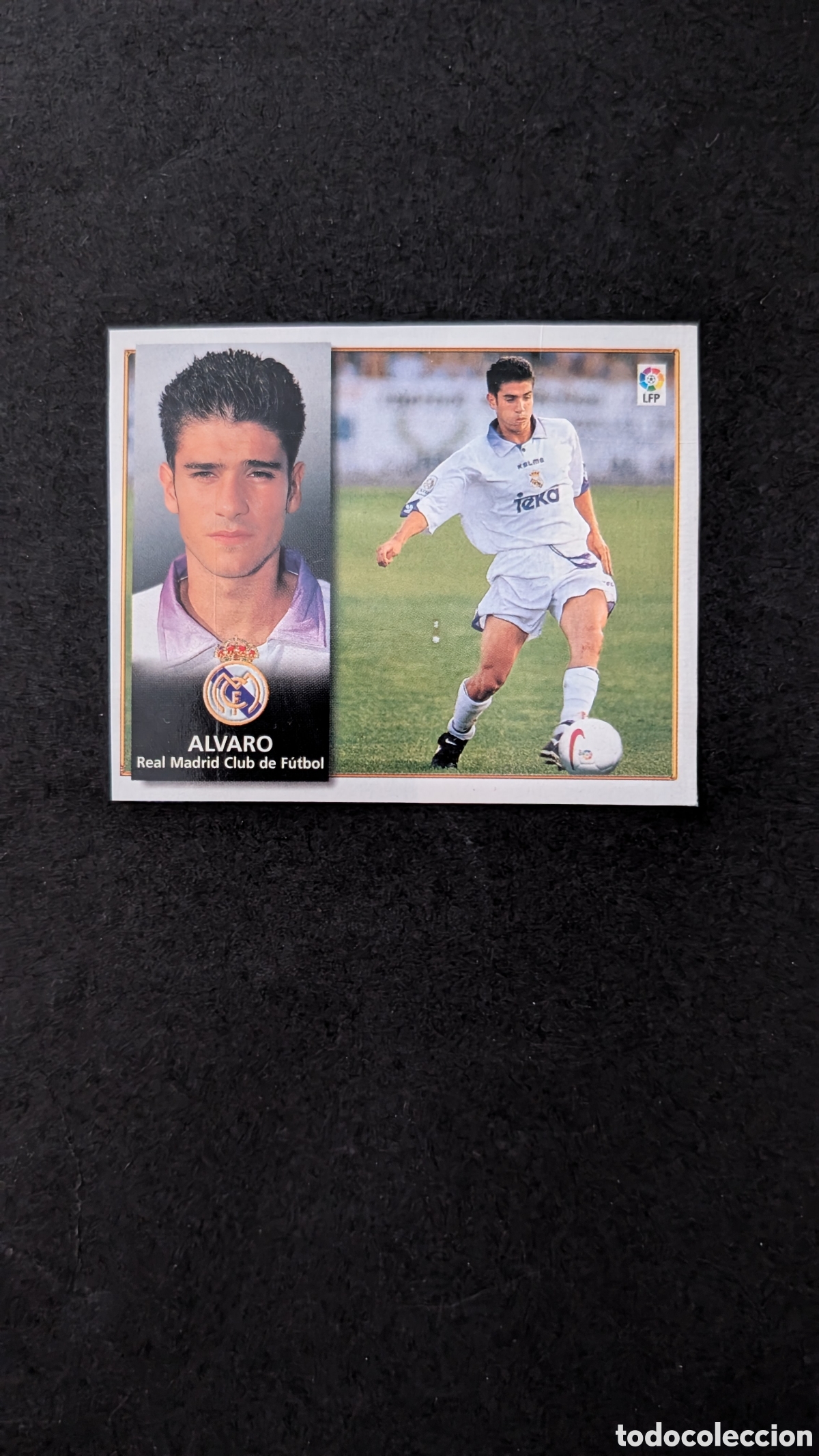 Cartes &agrave; collectionner de Football: ALVARO REAL MADRID COLOCA LIGA ESTE 1998/99 98 99 RECORTADO