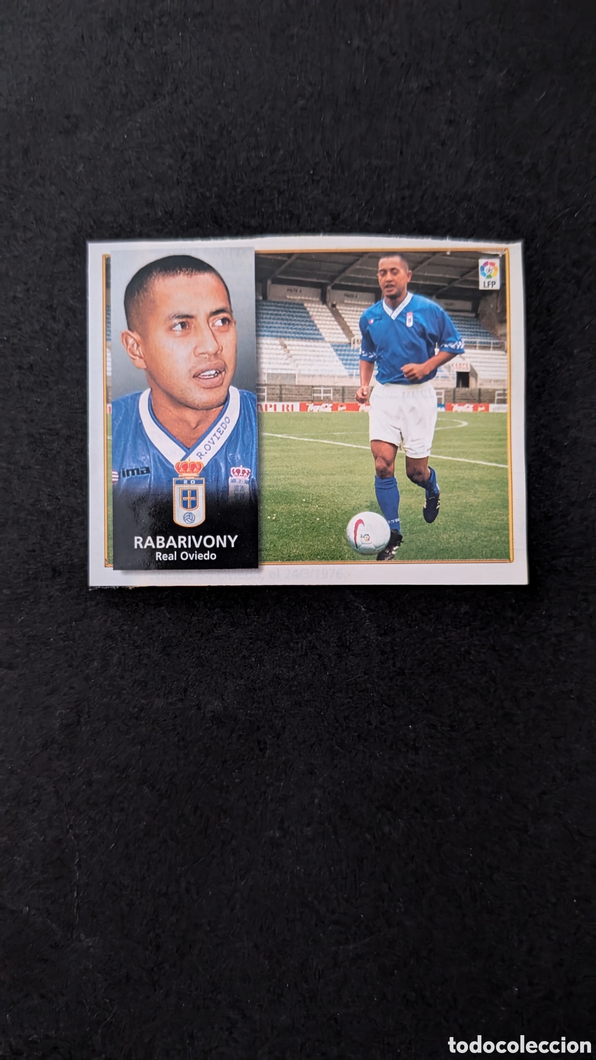 Fu&szlig;ball-Sticker: RABARIVONY OVIEDO COLOCA LIGA ESTE 1998/99 98 99 RECORTADO