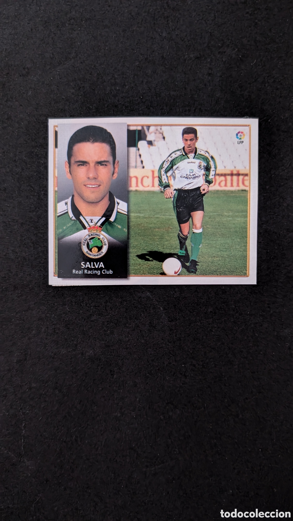 Cromos de Futebol: SALVA RACING SANTANDER COLOCA LIGA ESTE 1998/99 98 99 RECORTADO