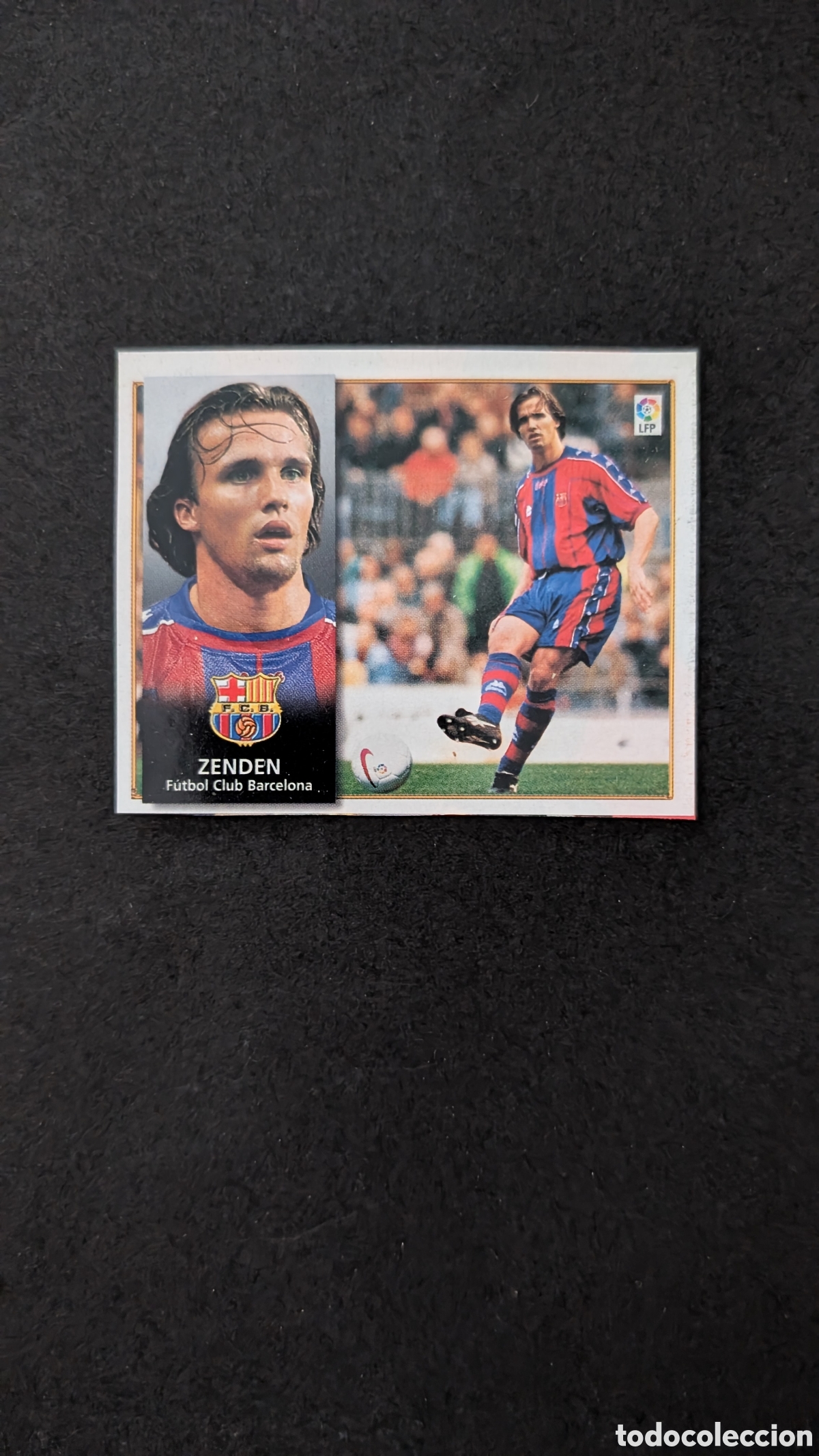 Cromos de Futebol: ZENDEN BARCELONA VERSION LIGA ESTE 1998/99 98 99 RECORTADO