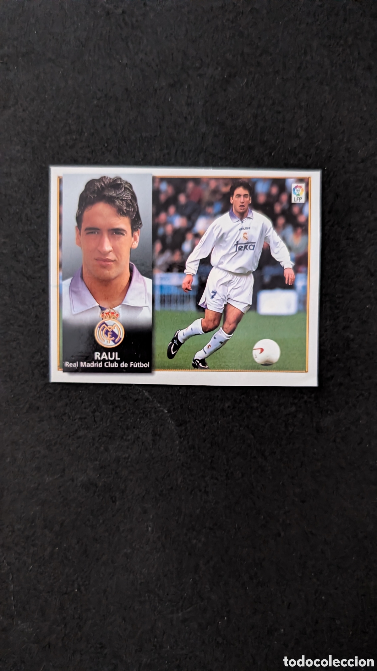Cromos de Futebol: RAUL REAL MADRID LIGA ESTE 1998/99 98 99 RECORTADO