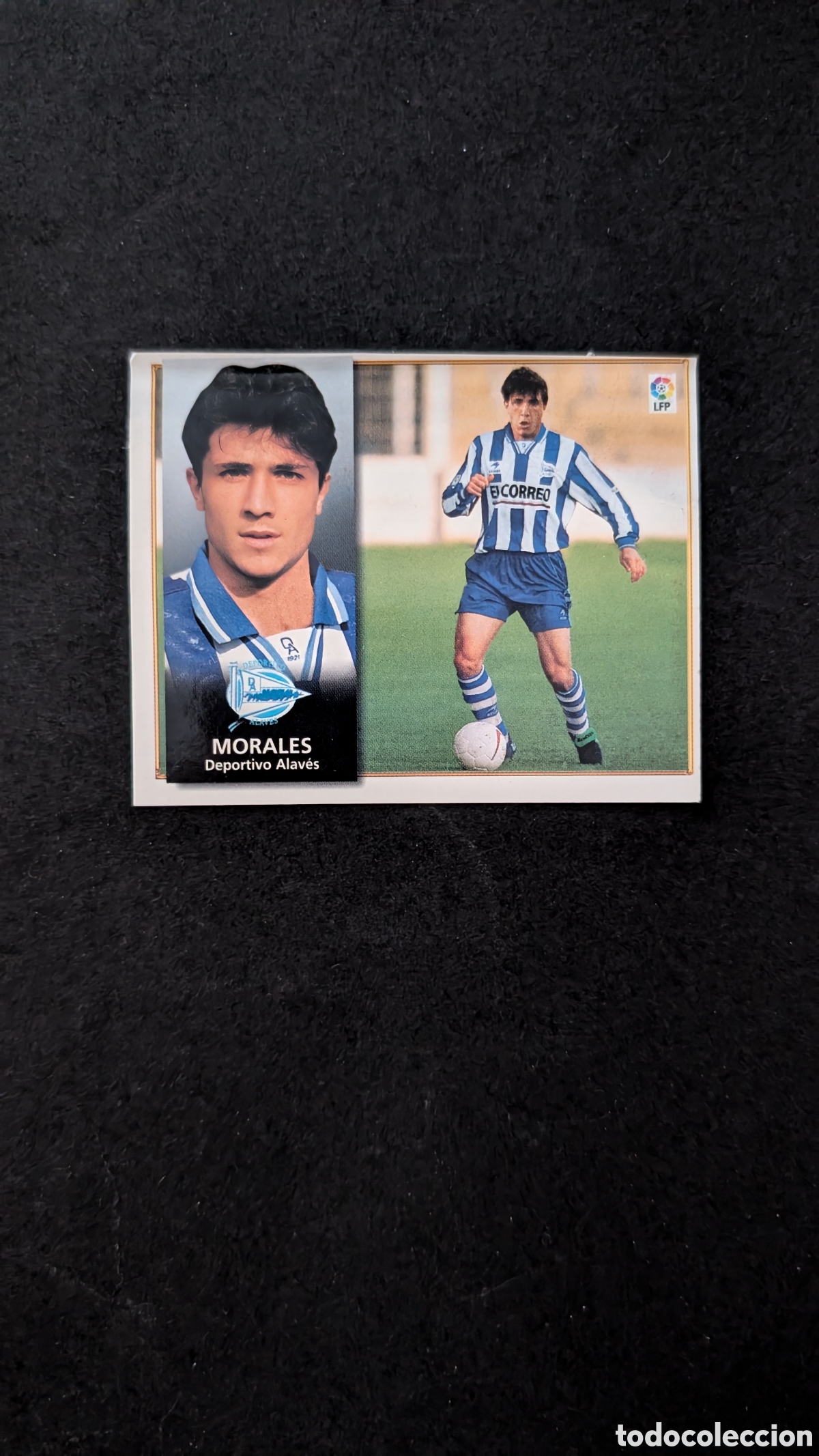 Figurine di Calcio: MORALES ALAVES COLOCA LIGA ESTE 1998/99 98 99 VENTANILLA