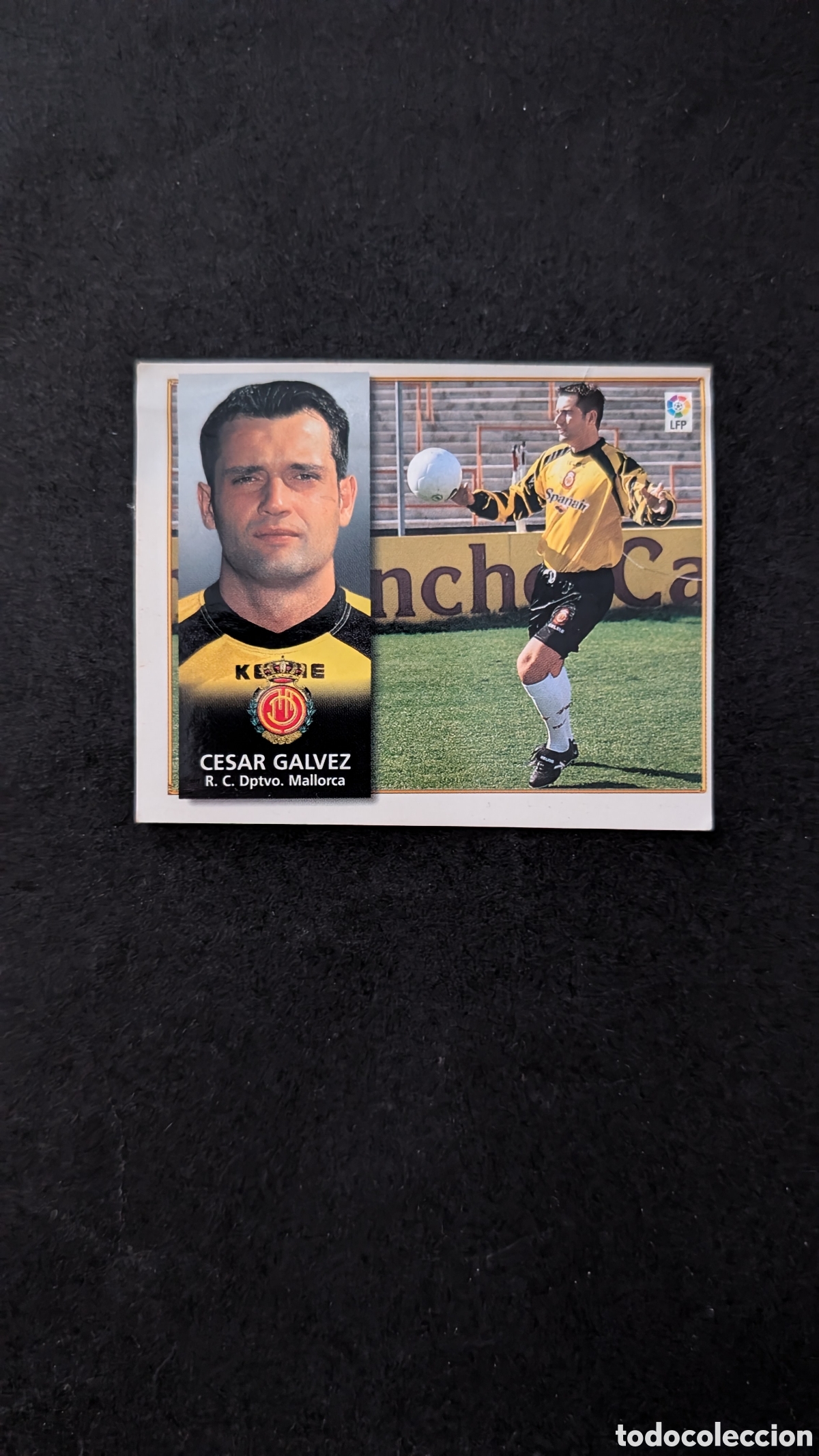 Figurine di Calcio: CESAR GALVEZ MALLORCA COLOCA LIGA ESTE 1998/99 98 99 VENTANILLA