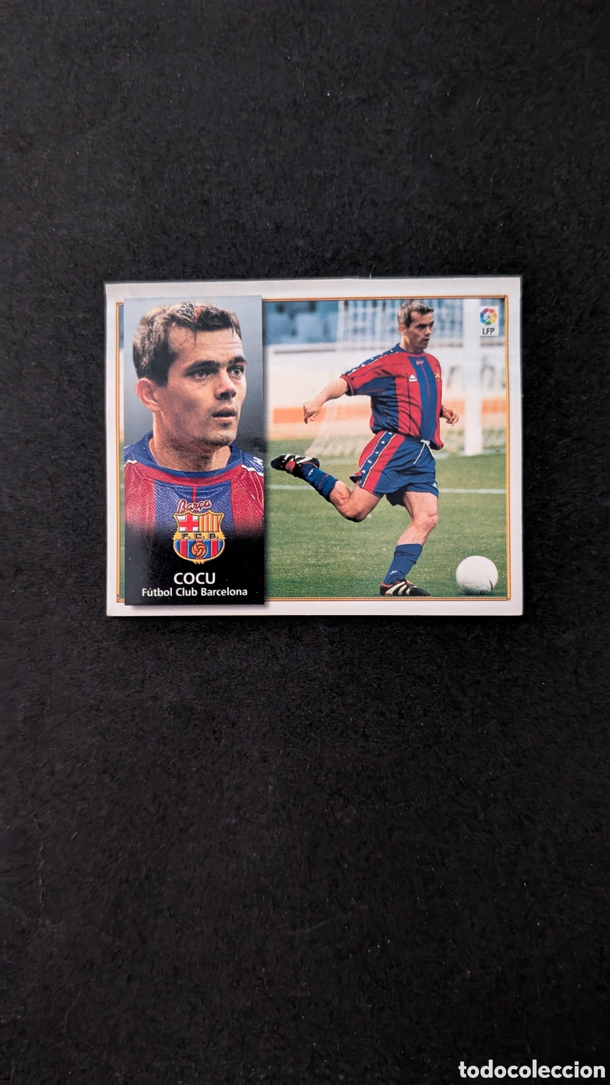 Figurine di Calcio: COCU BARCELONA VERSION LIGA ESTE 1998/99 98 99 VENTANILLA