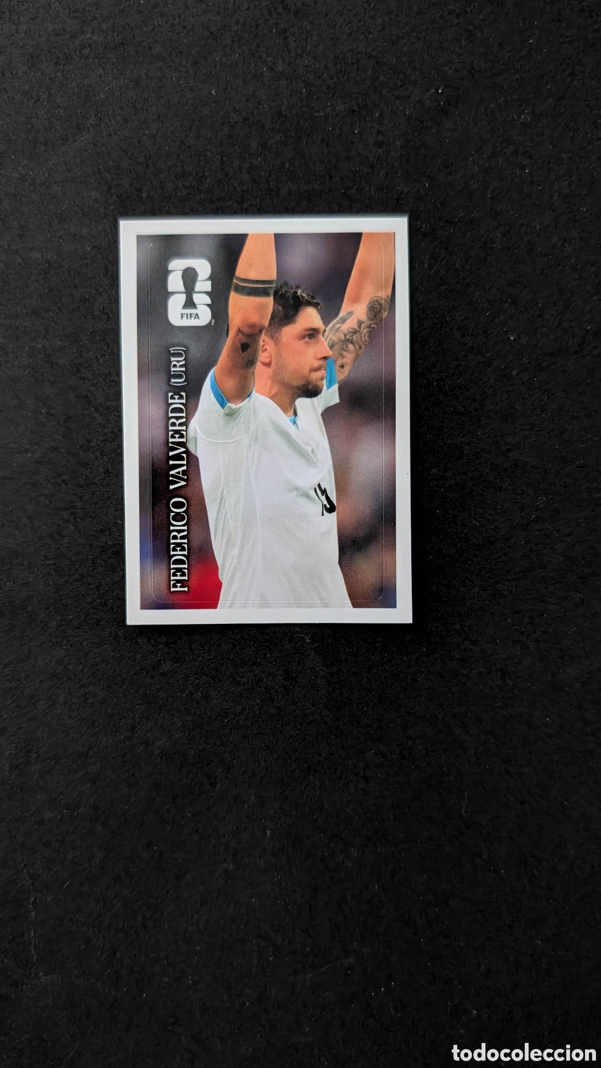 Cartes &agrave; collectionner de Football: VALVERDE URUGUAY 5 COCA COLA WORLD CUP MUNDIAL 2026 26 PANINI NUNCA PEGADO