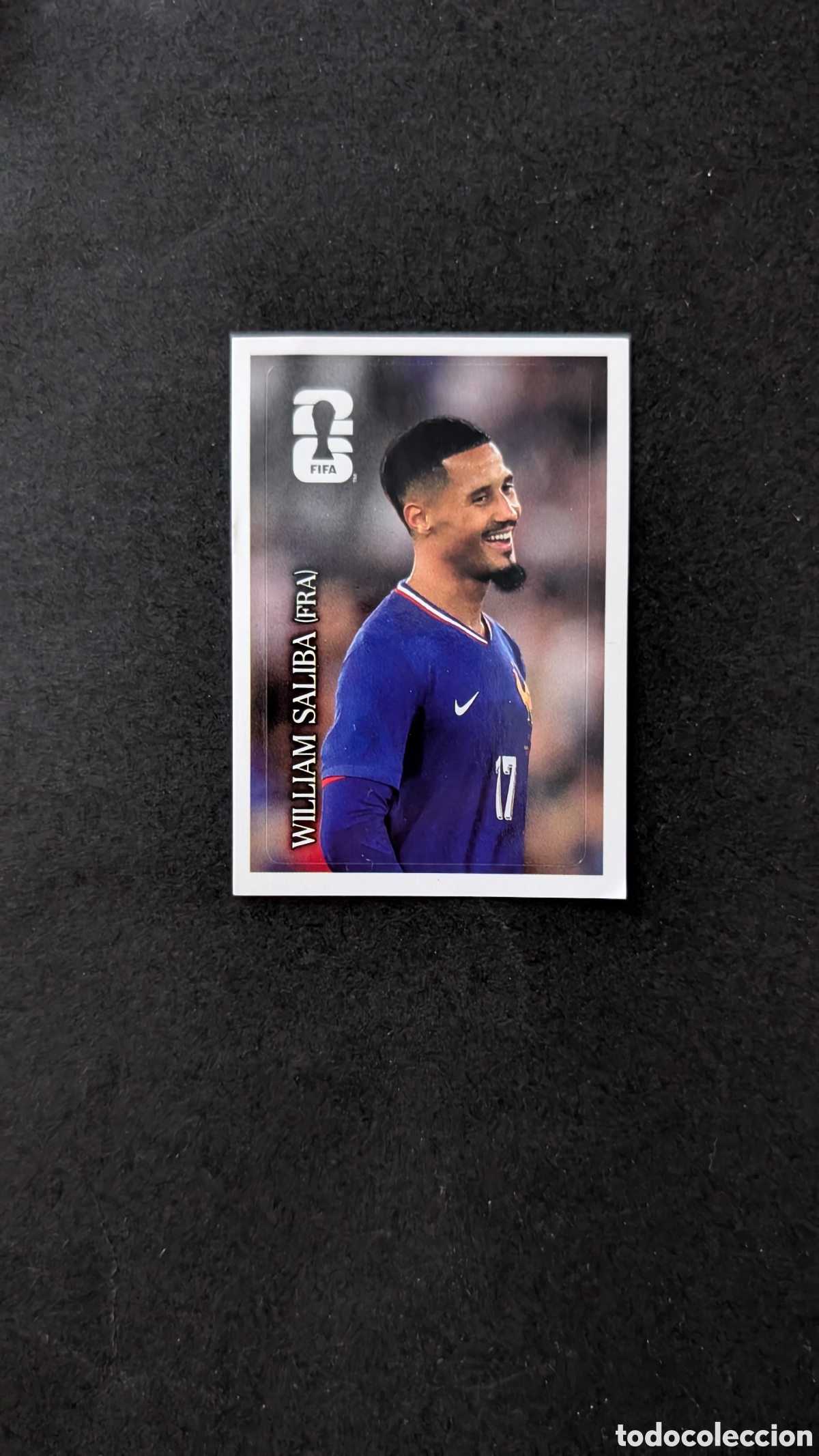 Fu&szlig;ball-Sticker: SALIBA FRANCIA 9 COCA COLA WORLD CUP MUNDIAL 2026 26 PANINI NUNCA PEGADO