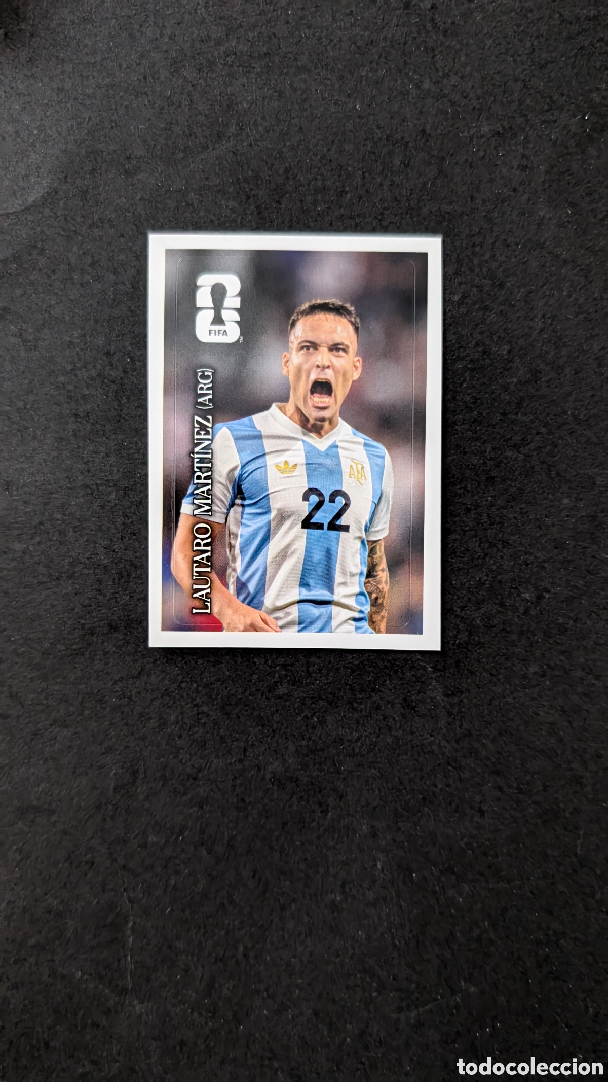 Fu&szlig;ball-Sticker: LAUTARO MARTINEZ ARGENTINA 10 COCA COLA WORLD CUP MUNDIAL 2026 26 PANINI NUNCA PEGADO