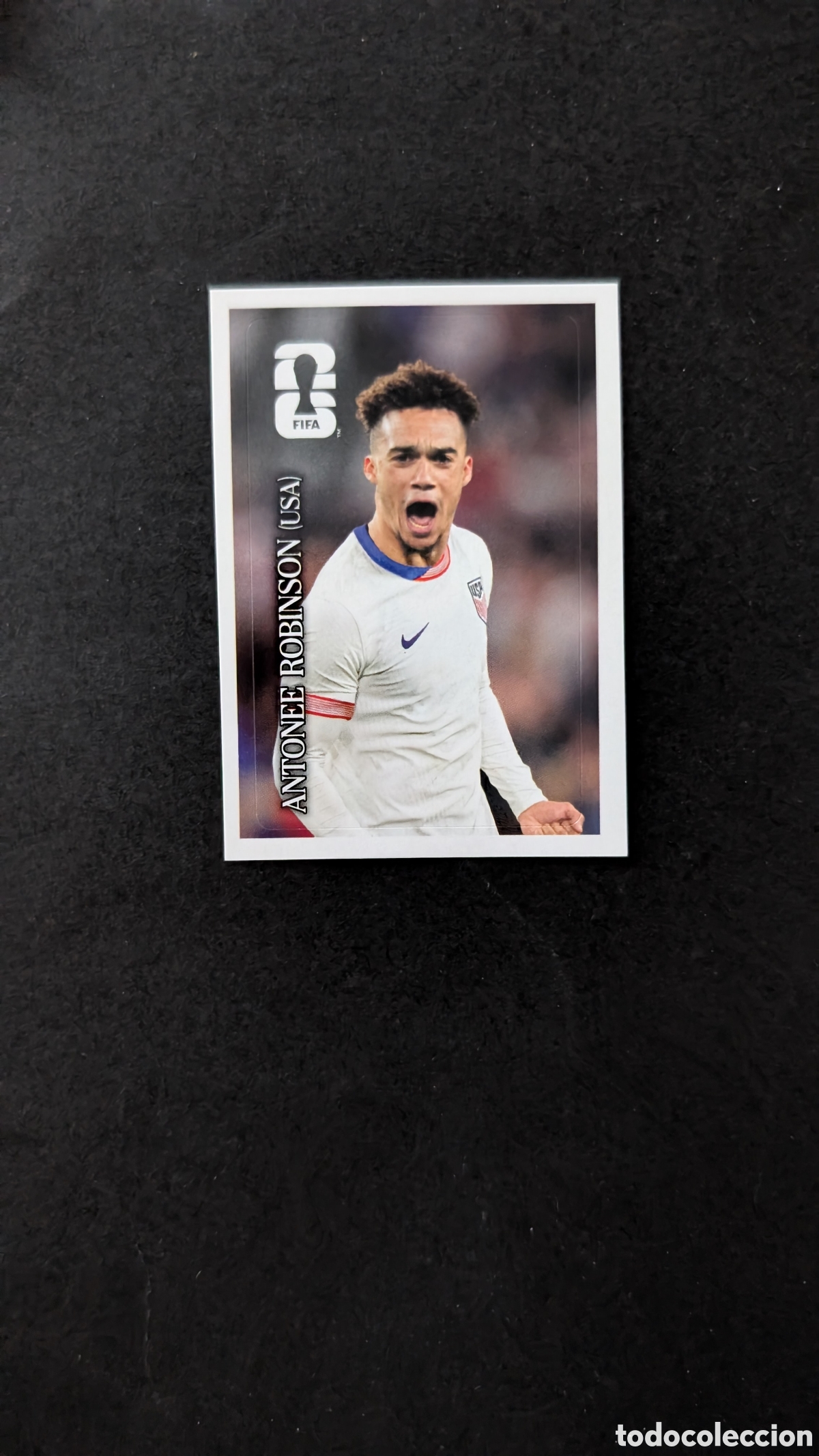 Figurine di Calcio: ROBINSON USA 12 COCA COLA WORLD CUP MUNDIAL 2026 26 PANINI NUNCA PEGADO