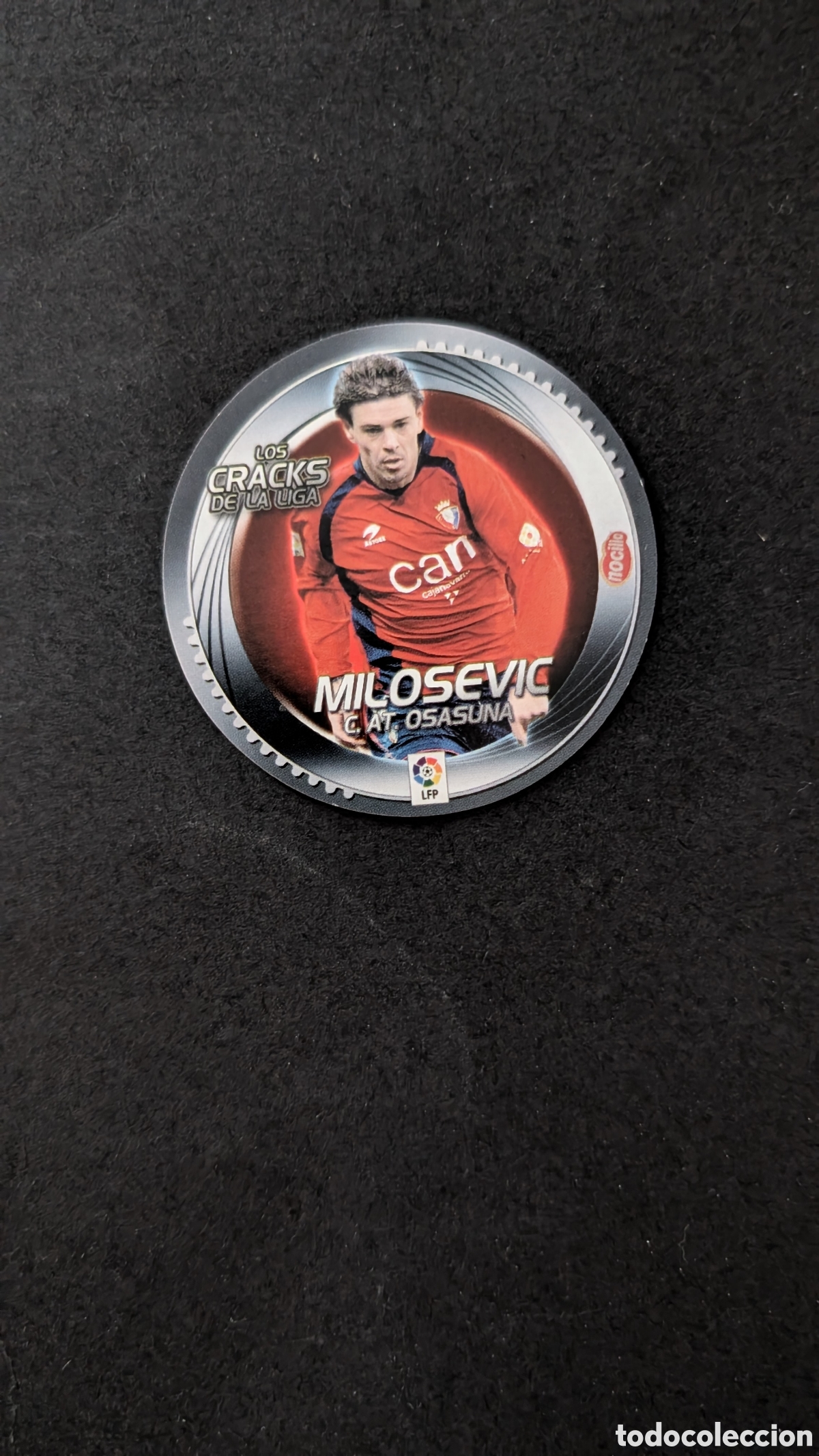 Football Stickers: MILOSEVIC OSASUNA NOCILLA CRACKS LIGA ESTE 2006/07 06 07 NUNCA PEGADO SIN PEGAR