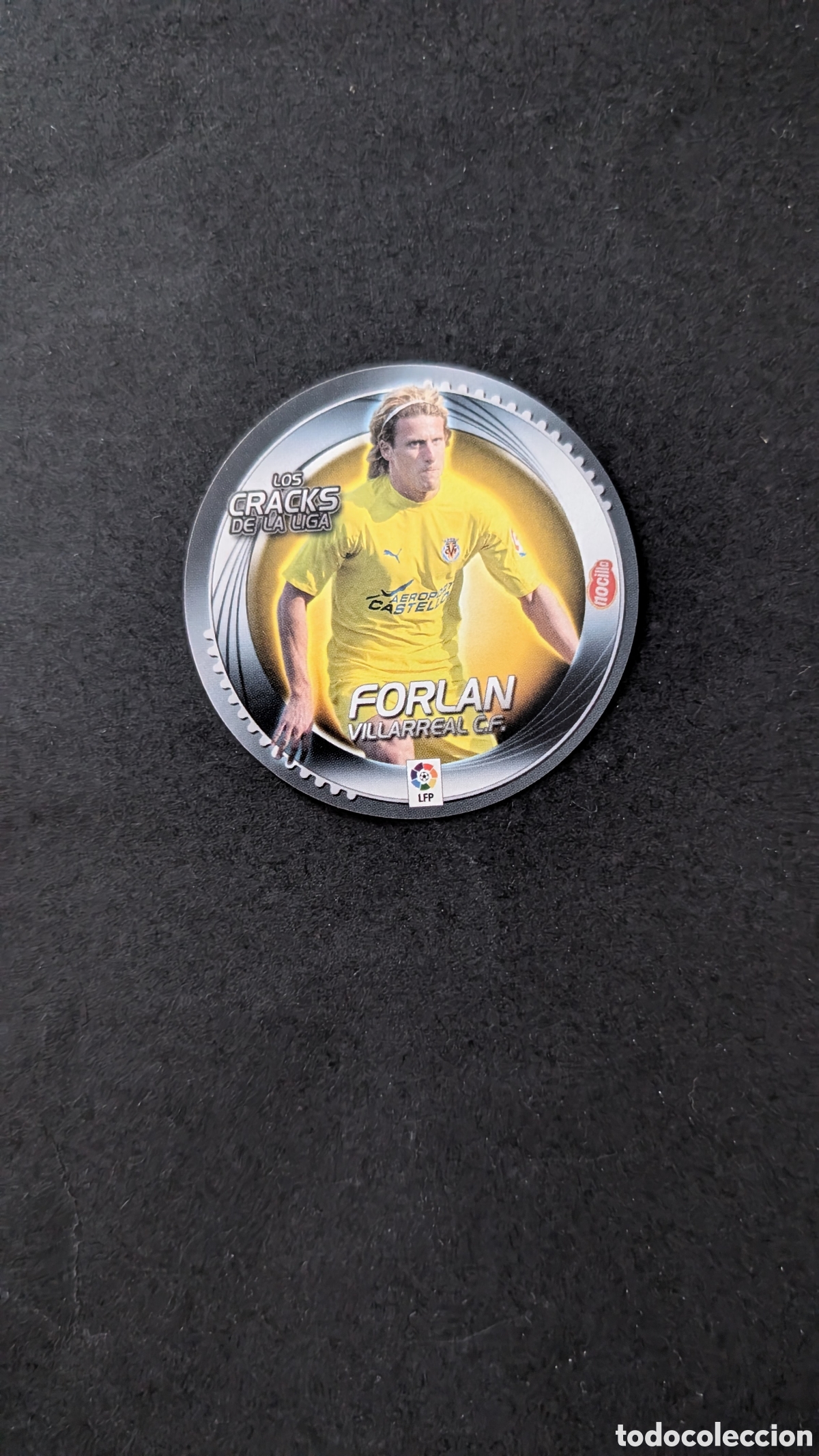 Football Stickers: FORLAN VILLARREAL NOCILLA CRACKS LIGA ESTE 2006/07 06 07 NUNCA PEGADO SIN PEGAR