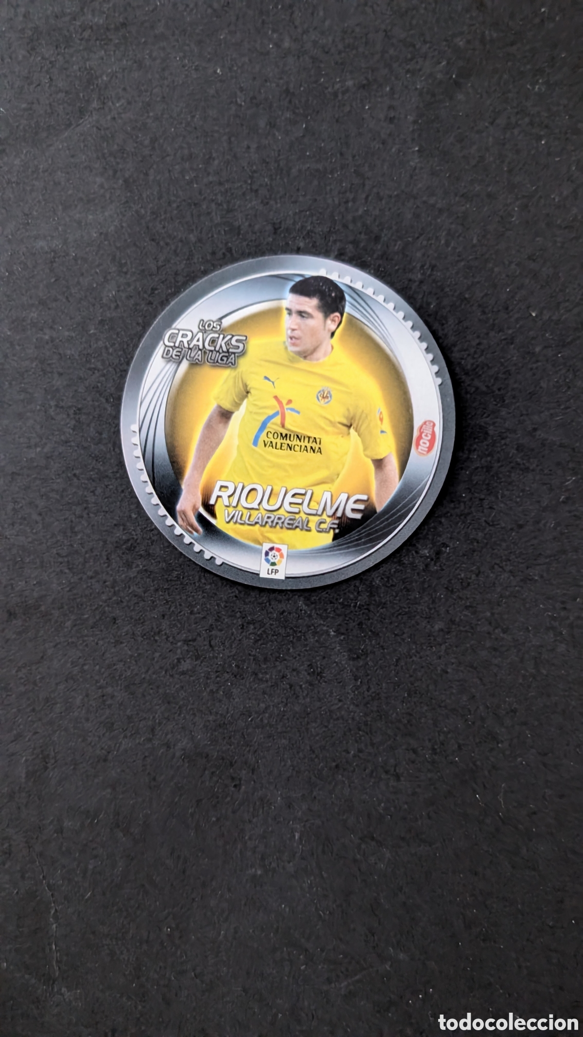 Football Stickers: RIQUELME VILLARREAL NOCILLA CRACKS LIGA ESTE 2006/07 06 07 NUNCA PEGADO SIN PEGAR