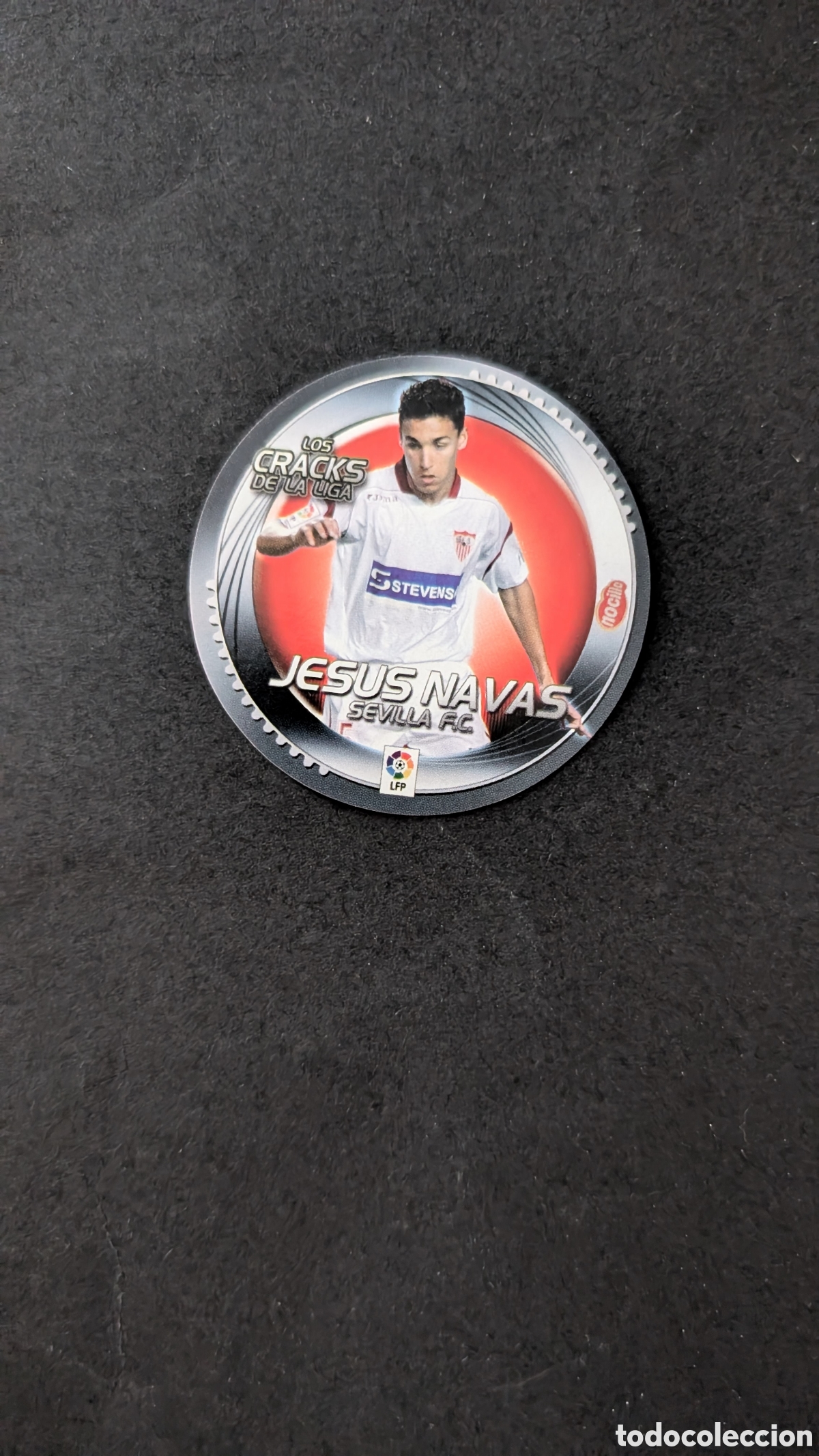Football Stickers: JESUS NAVAS SEVILLA NOCILLA CRACKS LIGA ESTE 2006/07 06 07 NUNCA PEGADO SIN PEGAR