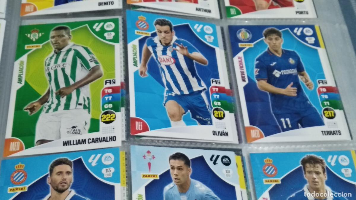 Cromos de f&uacute;tbol: 83 BIS WILLIAM CARVALHO REAL BETIS AMPLIACION FICHAS ALBUM ADRENALYN XL 2024 2025 24 25