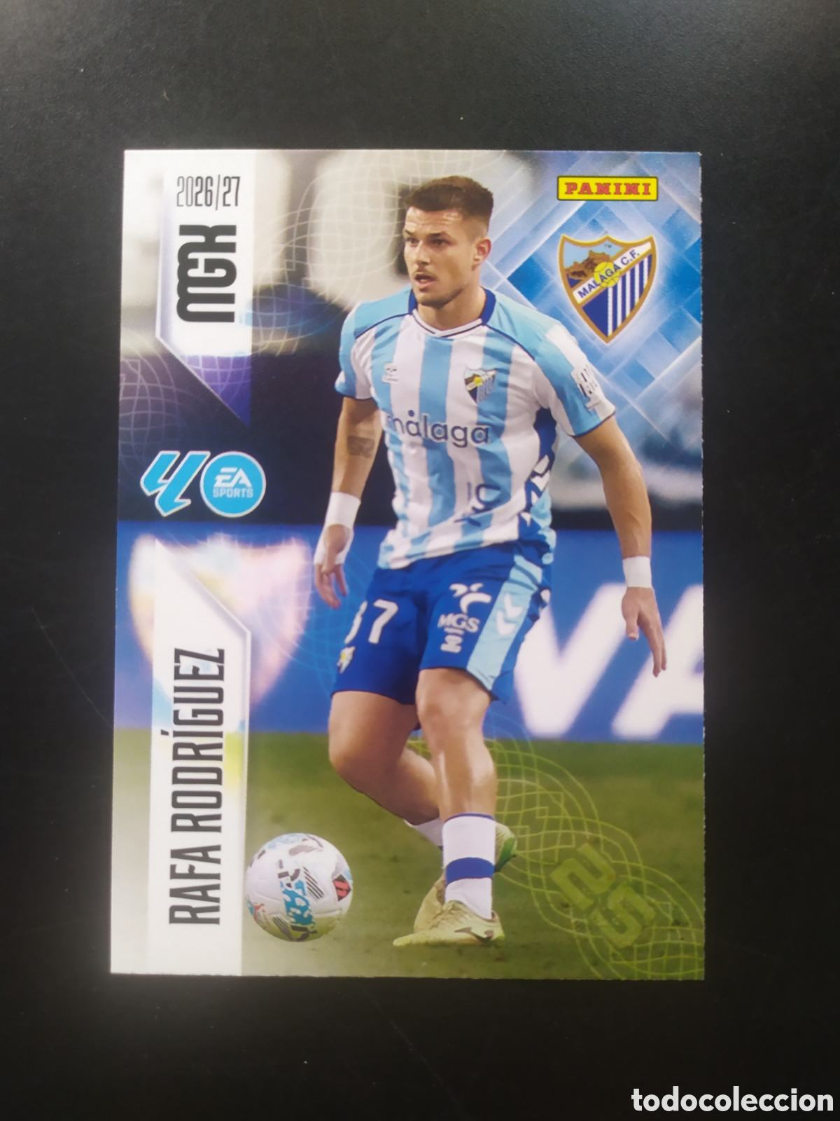 Cromos de f&uacute;tbol: Megacracks 2026 2027 26 27 panini Rafa Rodr&iacute;guez n&deg; 246 M&aacute;laga